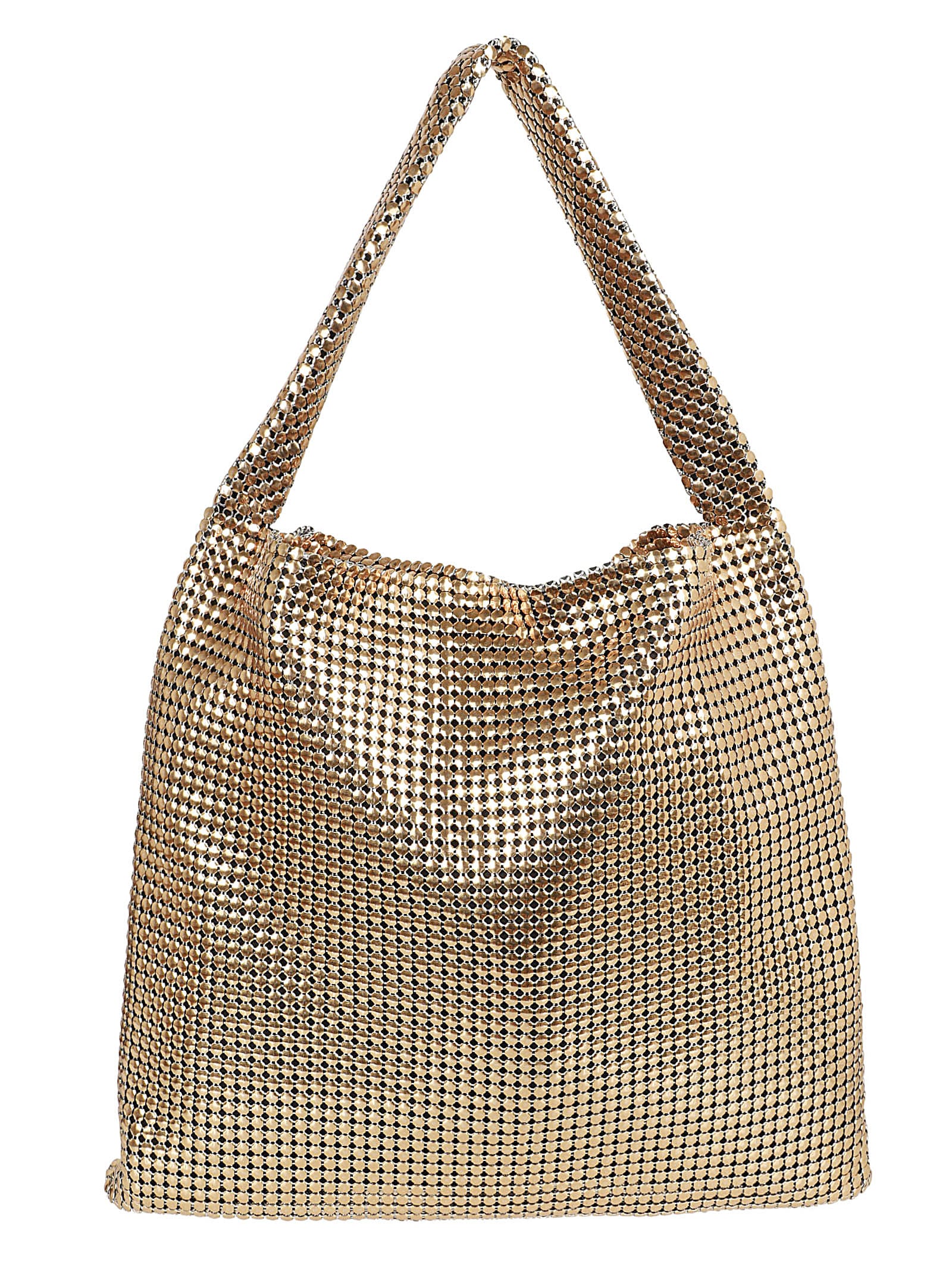 Shop Paco Rabanne Pixel Tote In Gold