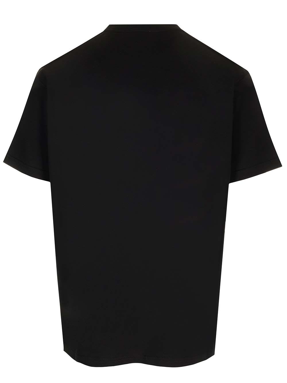 Shop Burberry Cotton T-shirt In Nero