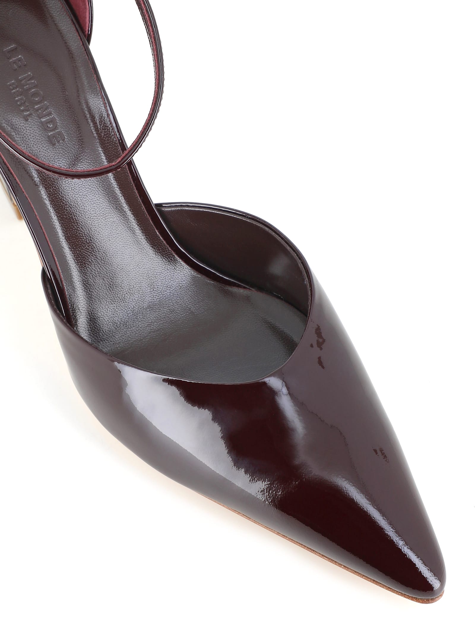 Le Monde Beryl Pointed-toe Pumps In Purple