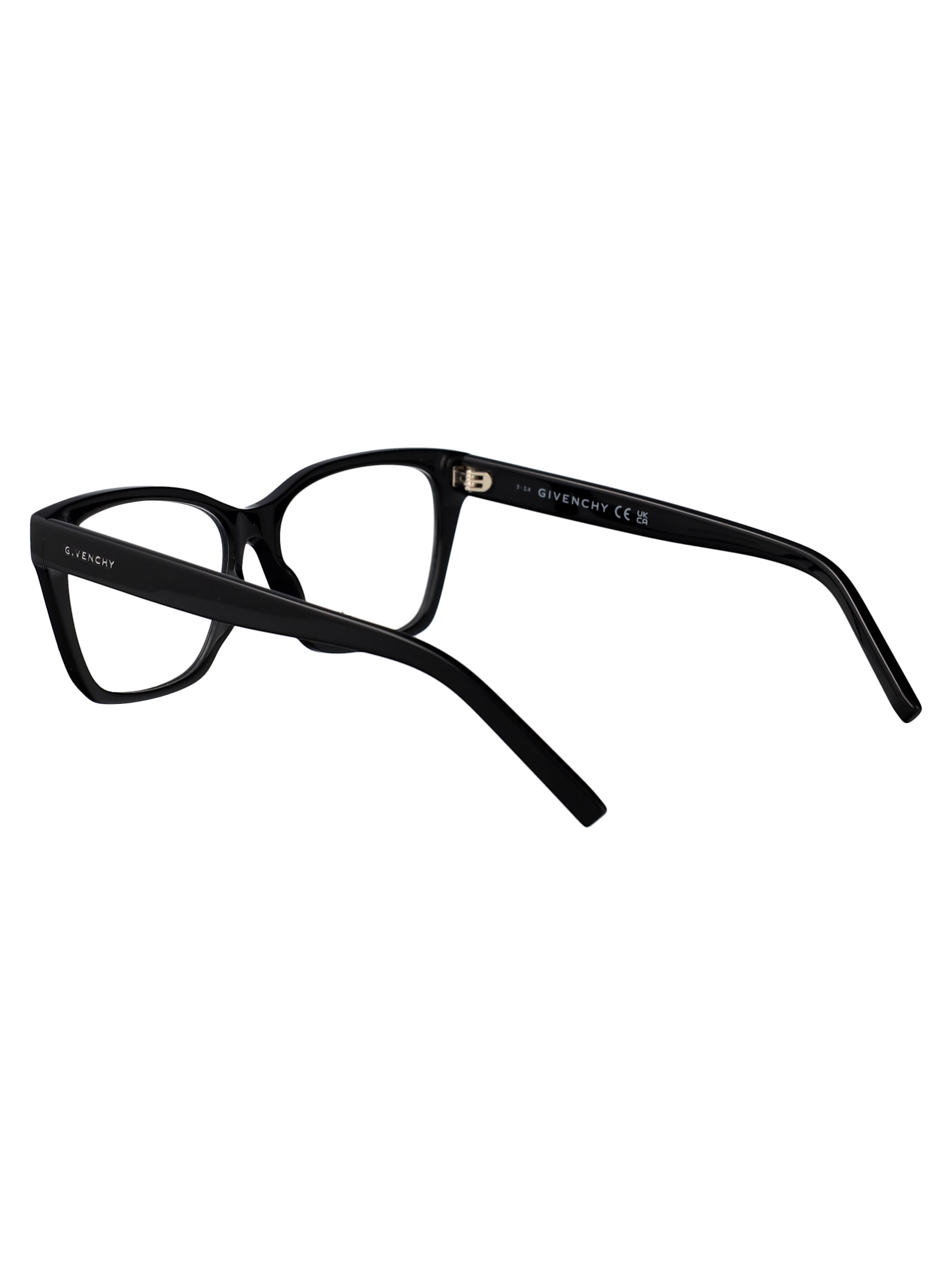 Givenchy Eyewear Square Frame Glasses In Black