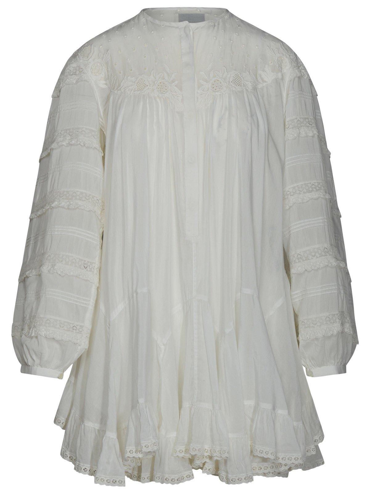 Shop Isabel Marant Gyliane Dress In White
