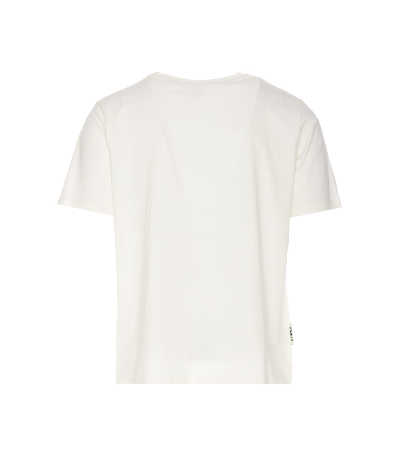 Shop Autry Jeff Staple Crew-neck T-shirt In White