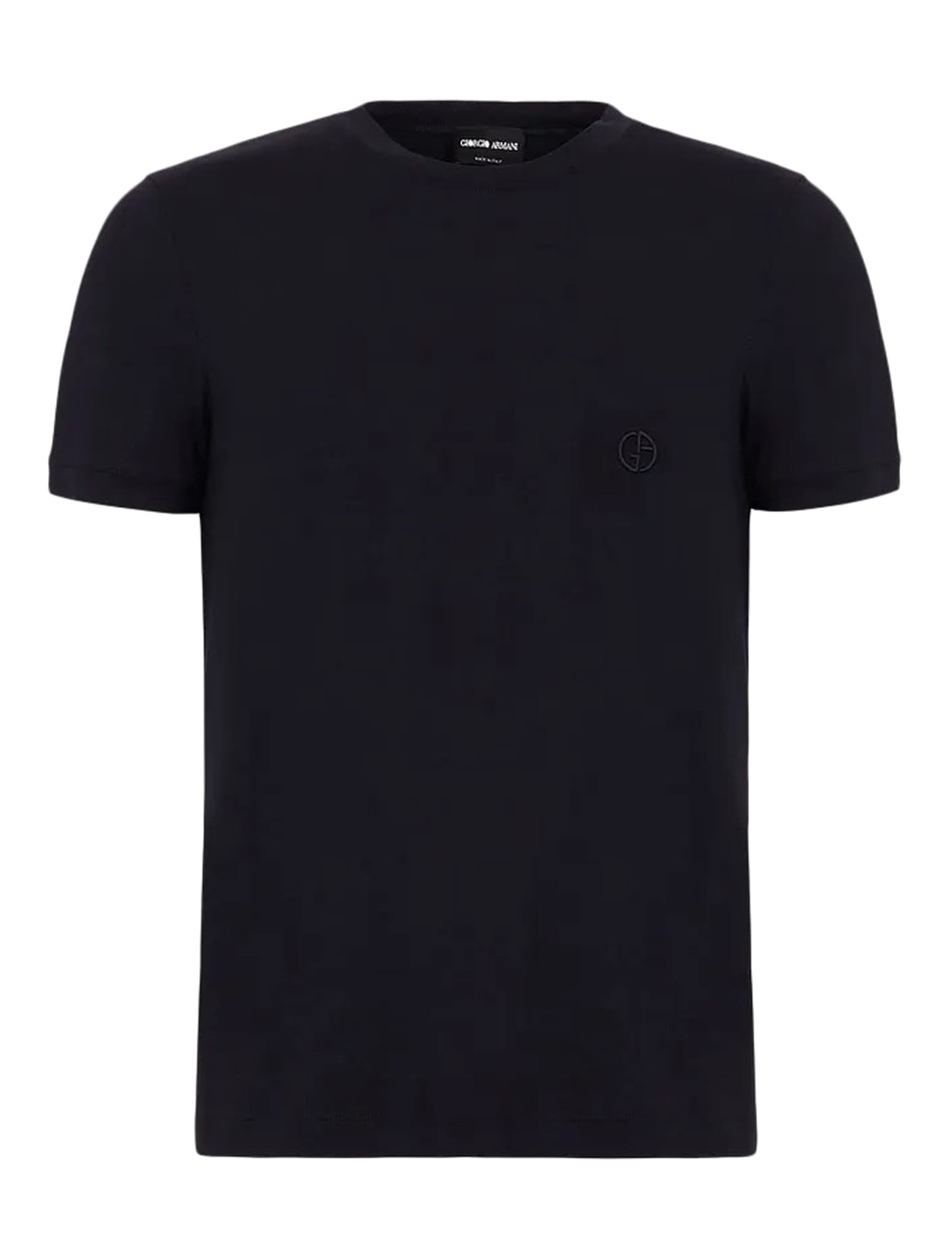 Shop Giorgio Armani T-shirt In Ubsg Blue Navy