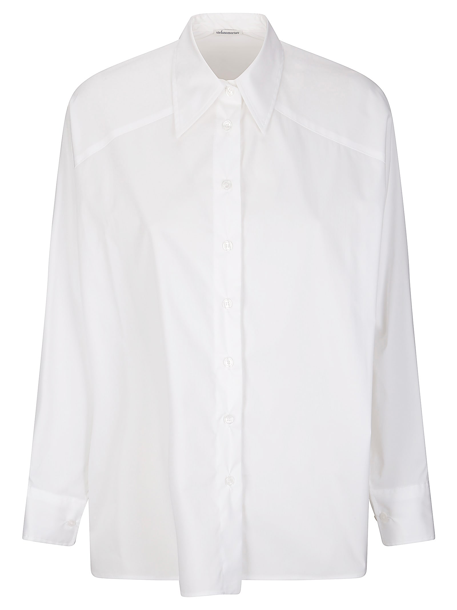 Stefano Mortari Point-collar Shirt In White