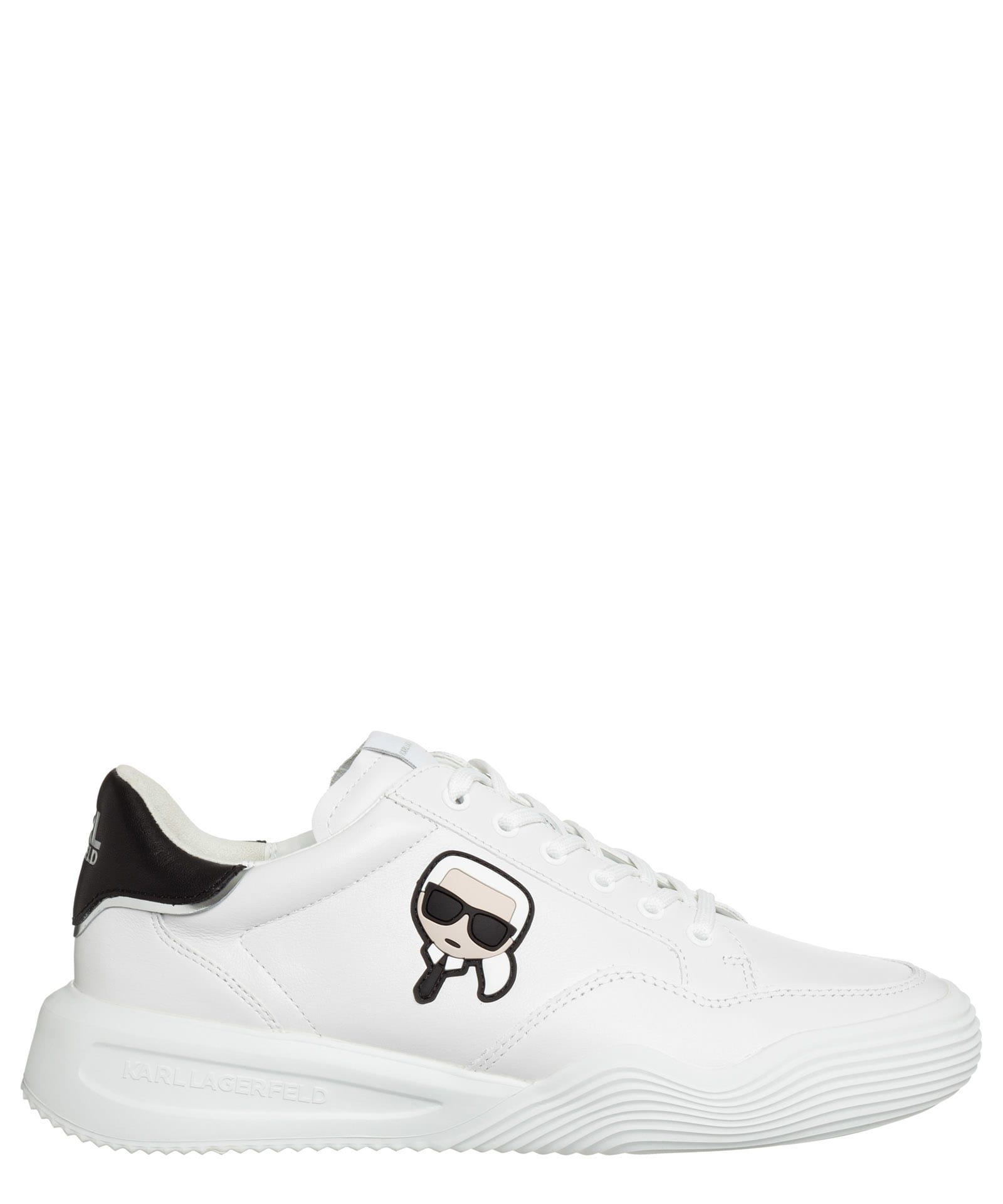 Karl Lagerfeld Kapri Run K/ikonic Leather Sneakers