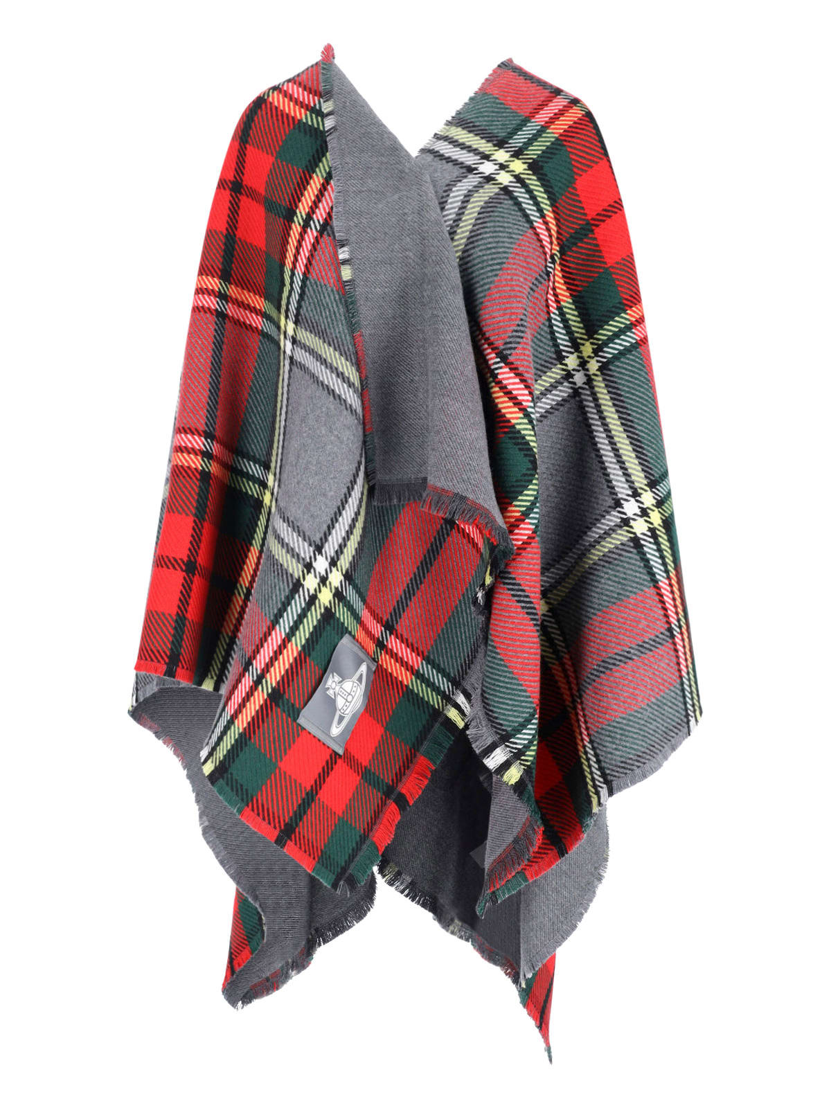 Vivienne Westwood Cape Tartan In Red
