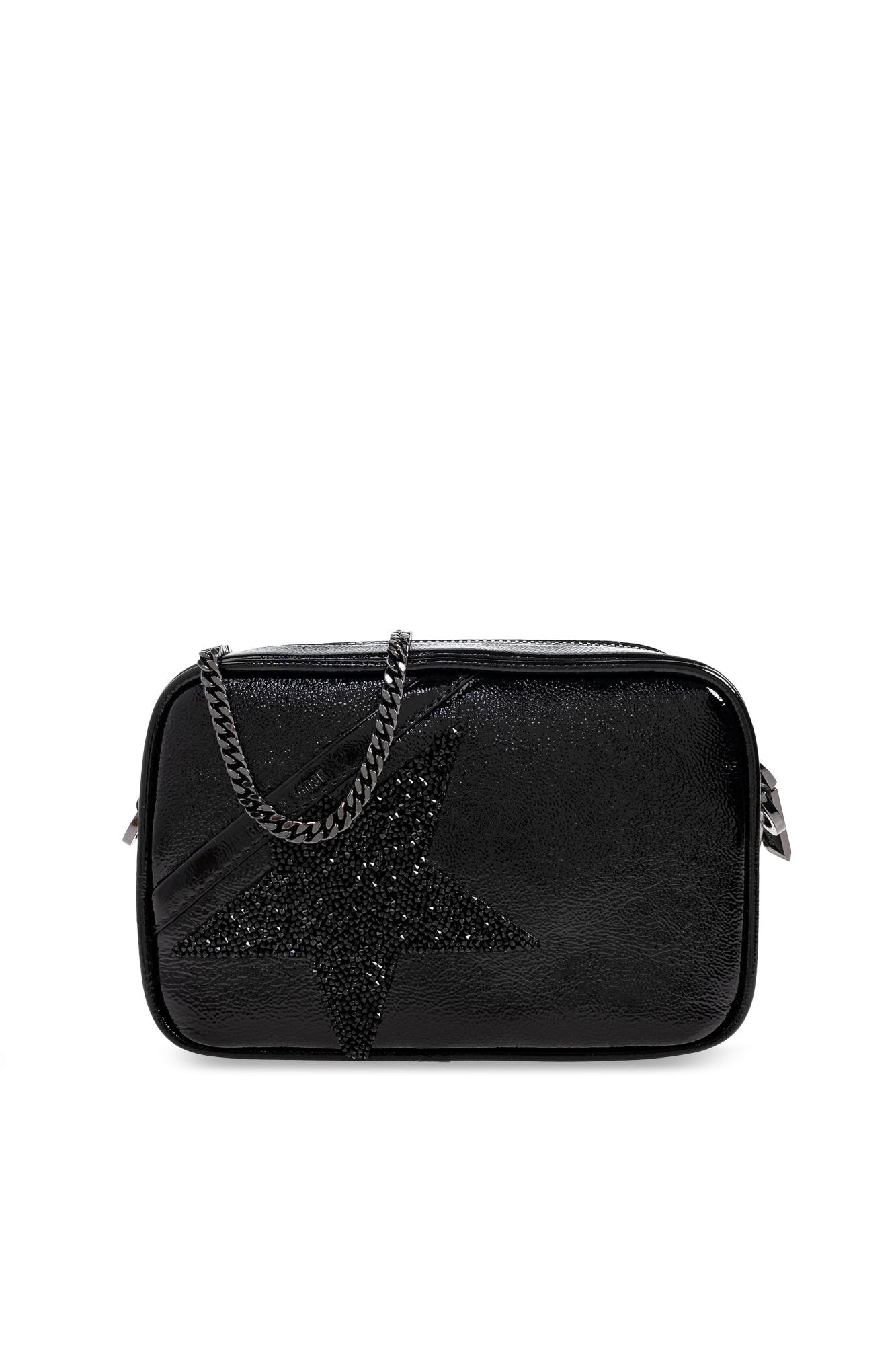 Golden Goose Shoulder Bag Mini Star In Black