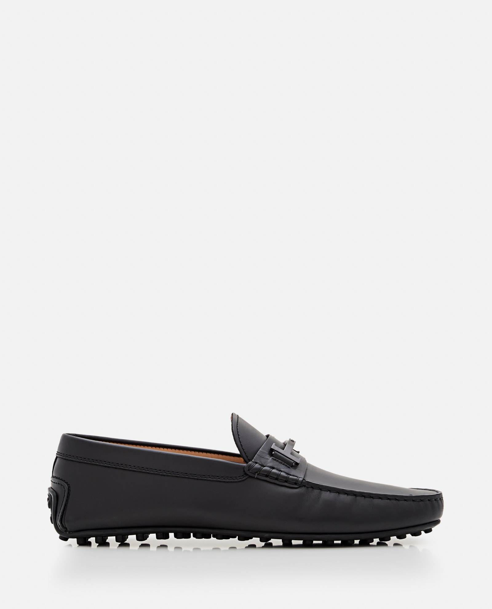 Tod's City Gommino Loafers In Black