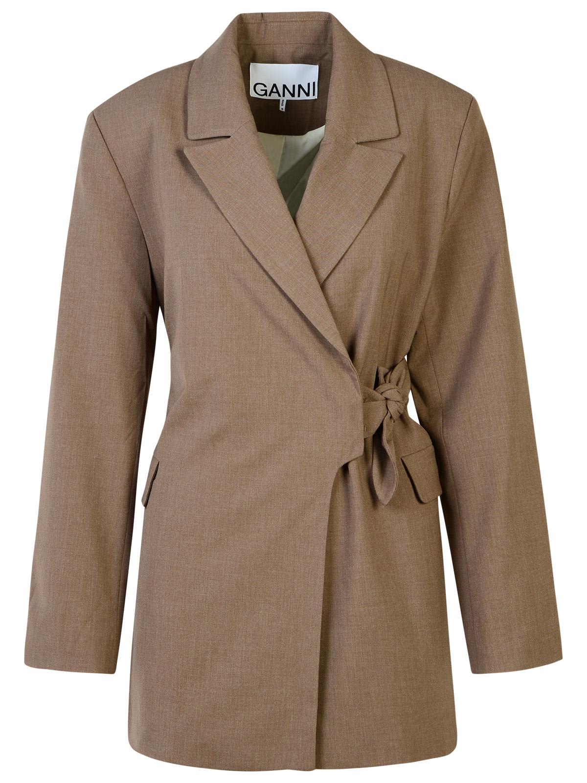 Shiitake Viscose Blend Blazer