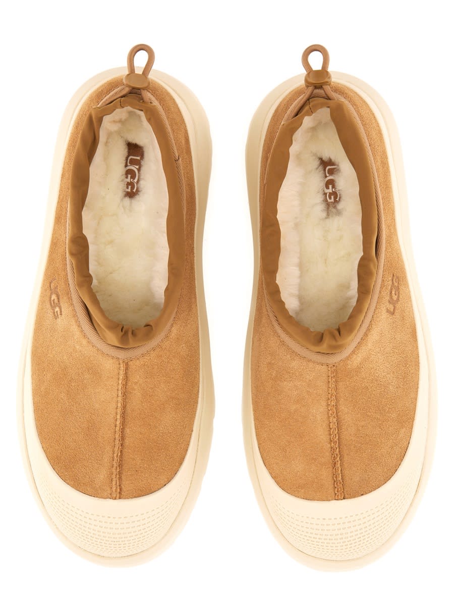 Ugg Biscuit Suede And Rubber Tasman Weather Hybrid Slip Ons In Multi