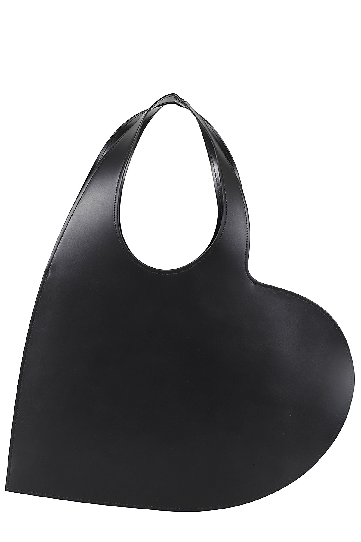 Shop Coperni Heart Tote Bag In Black Black