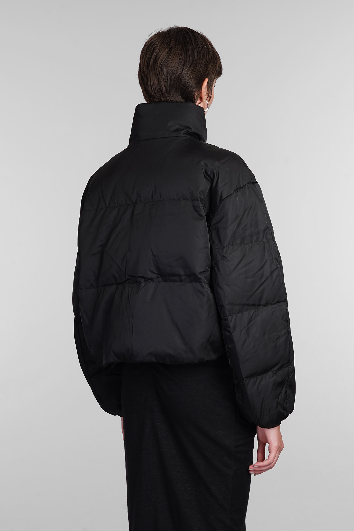 Shop Marant Etoile Telia Puffer In Black Polyamide