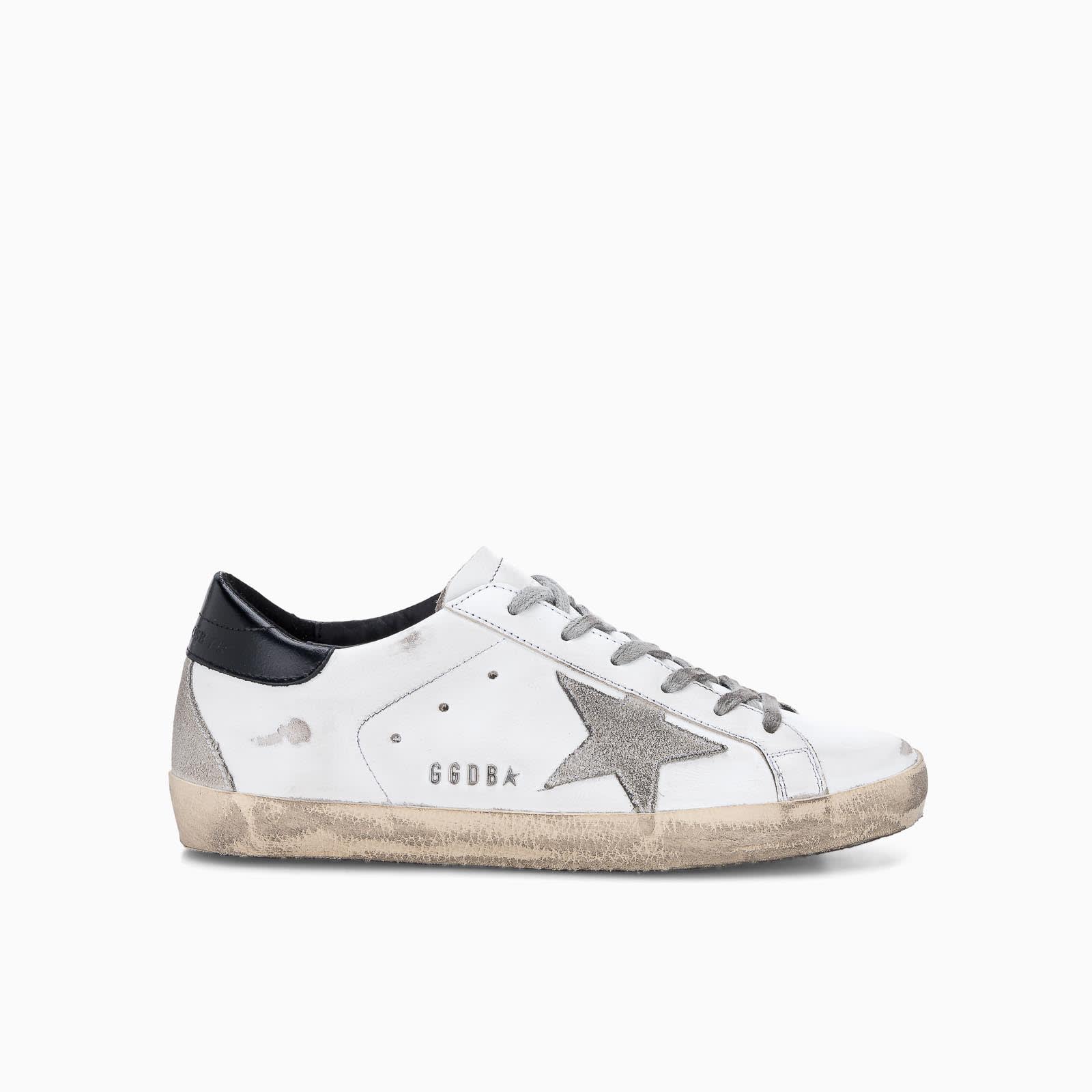 Click to view more detailed imagery on our partner's website Golden Goose Superstar In White Ice Black