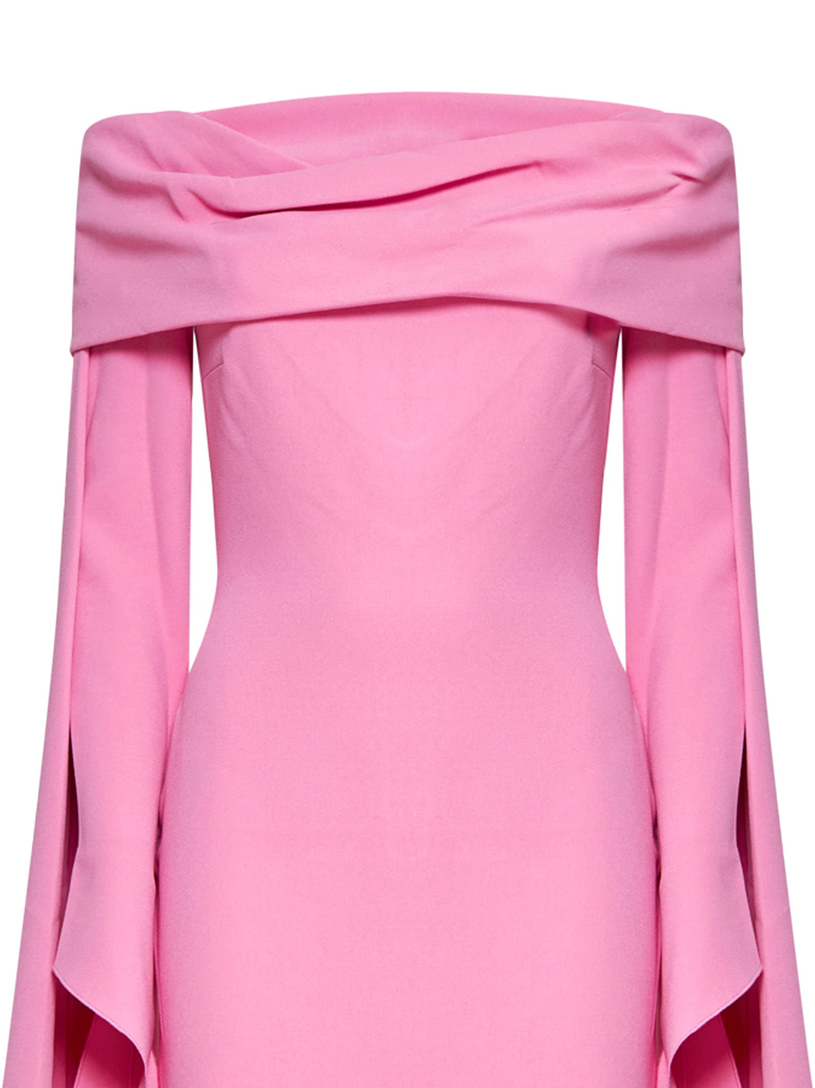 Solace London Dress In Pink