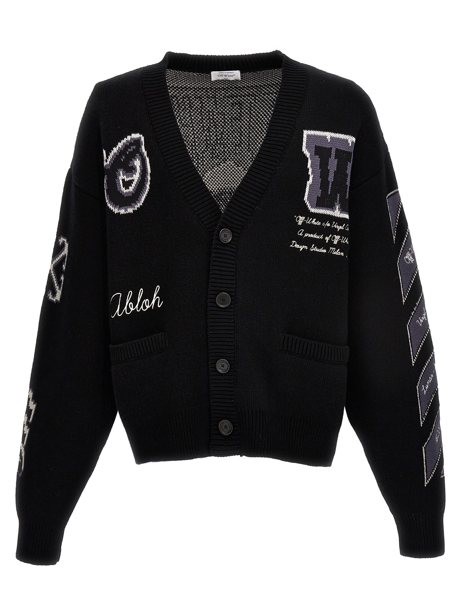 Off-white Sweaters In Black