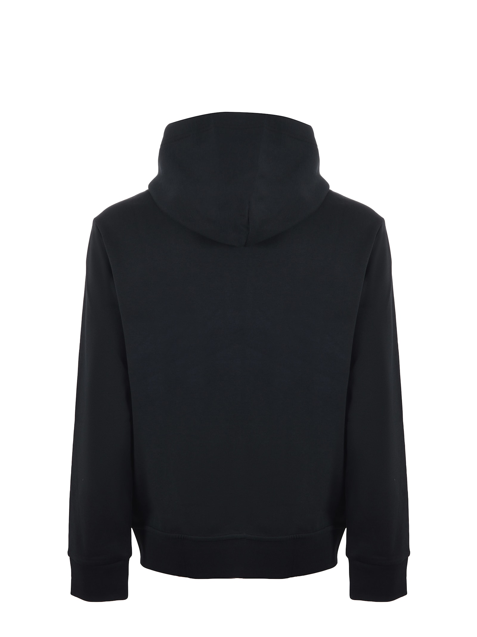 Shop Polo Ralph Lauren Cotton Blend Sweatshirt In Black