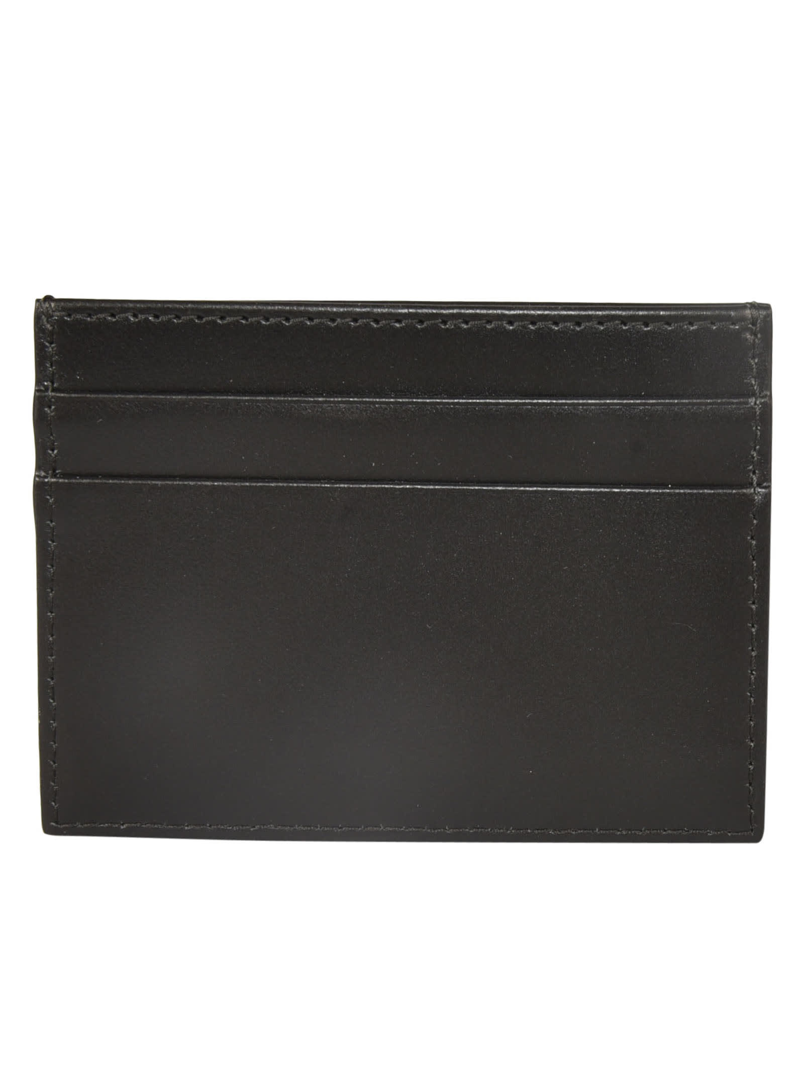 Shop Dolce & Gabbana Logo Embossed Card Holder In Dg Milano