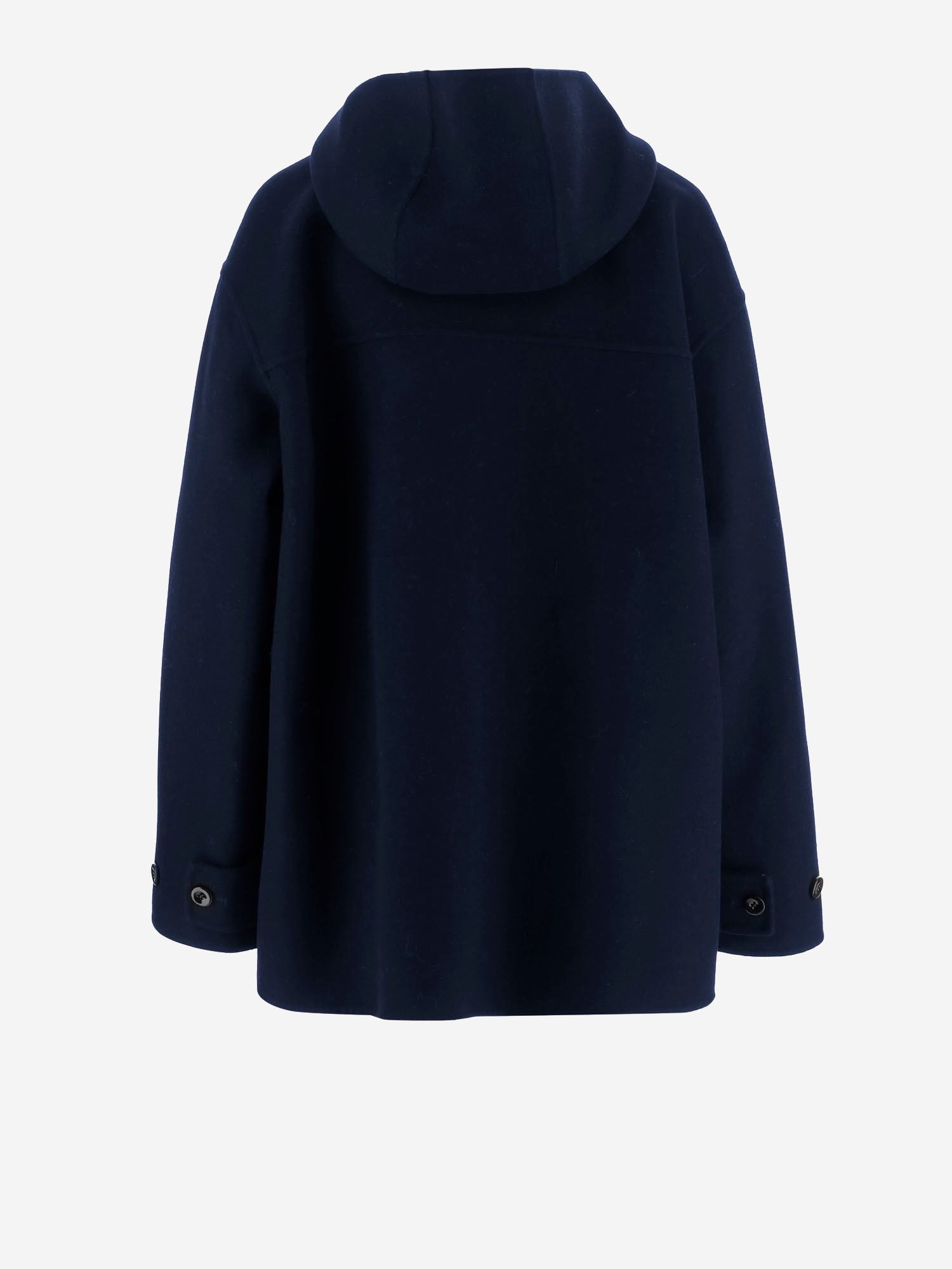 Jil Sander Long Sleeve Casual Jacket In Blue