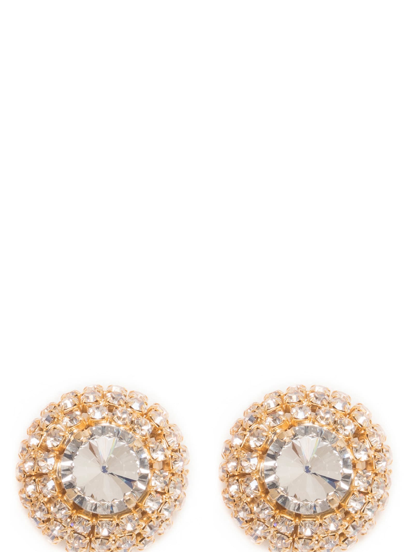 Shop Silvia Gnecchi Morosas Earrings In Gold