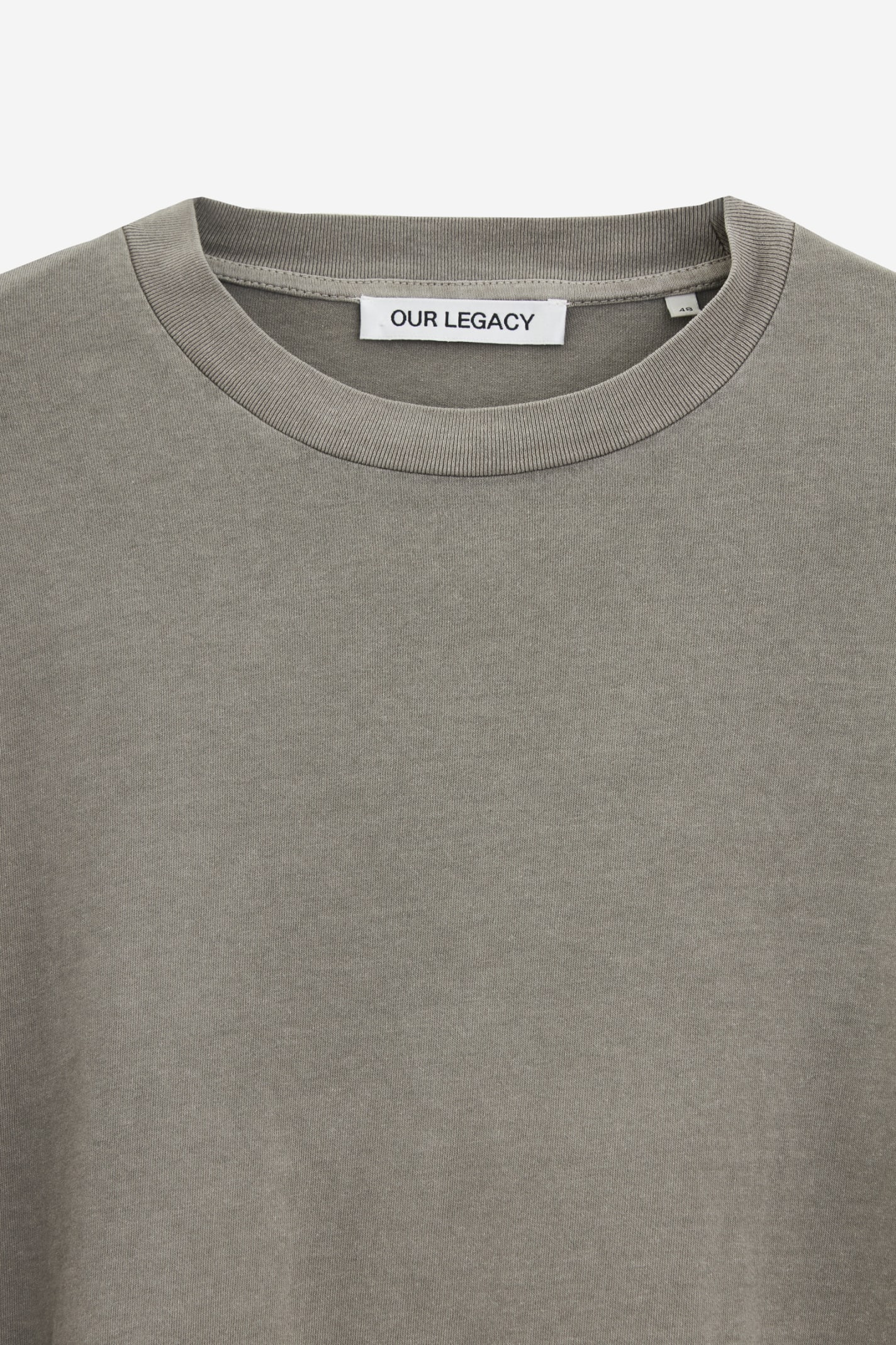 Shop Our Legacy Box T-shirt In Grey