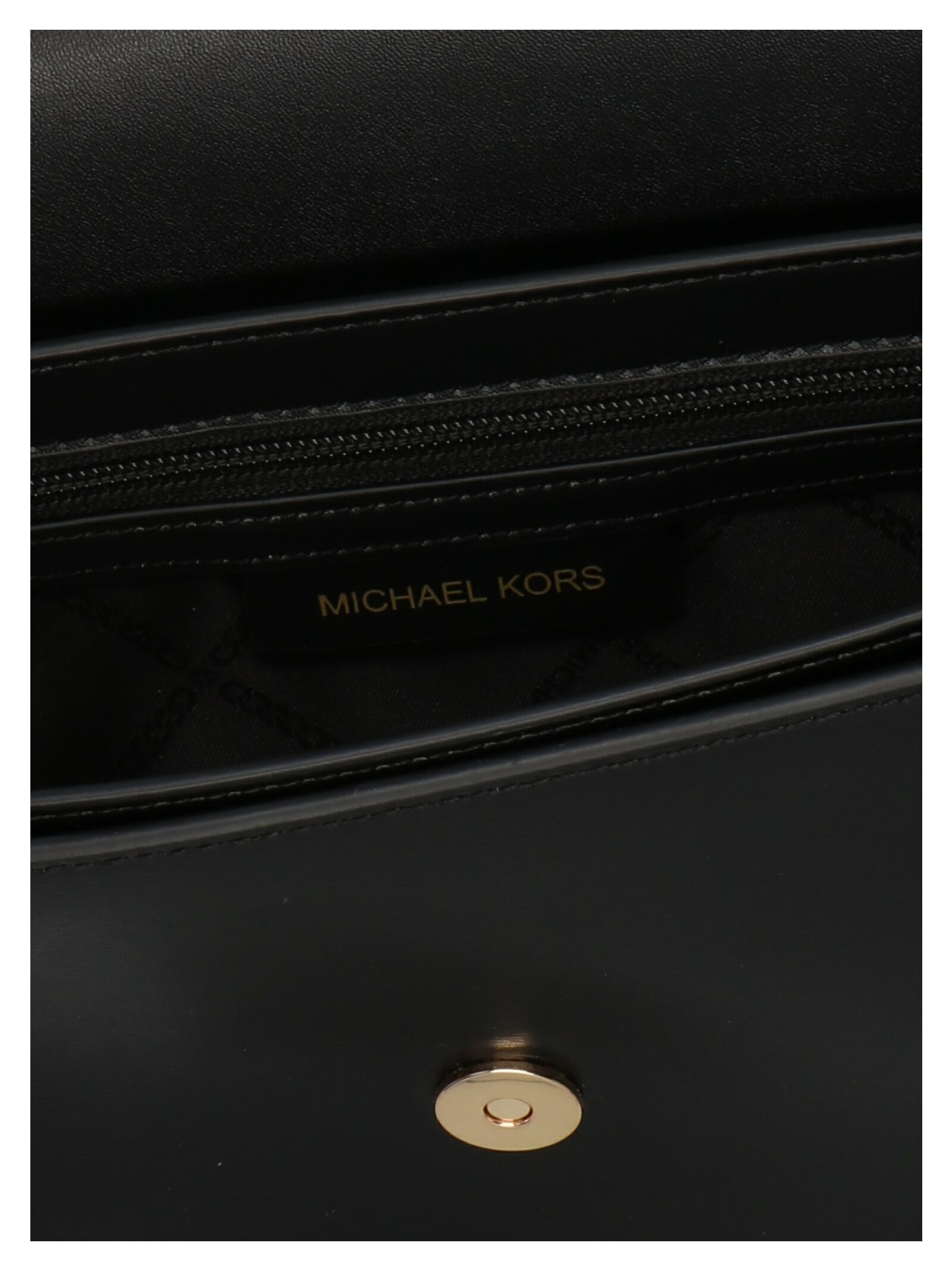Shop Michael Kors Mila Crossbody Bag In Black