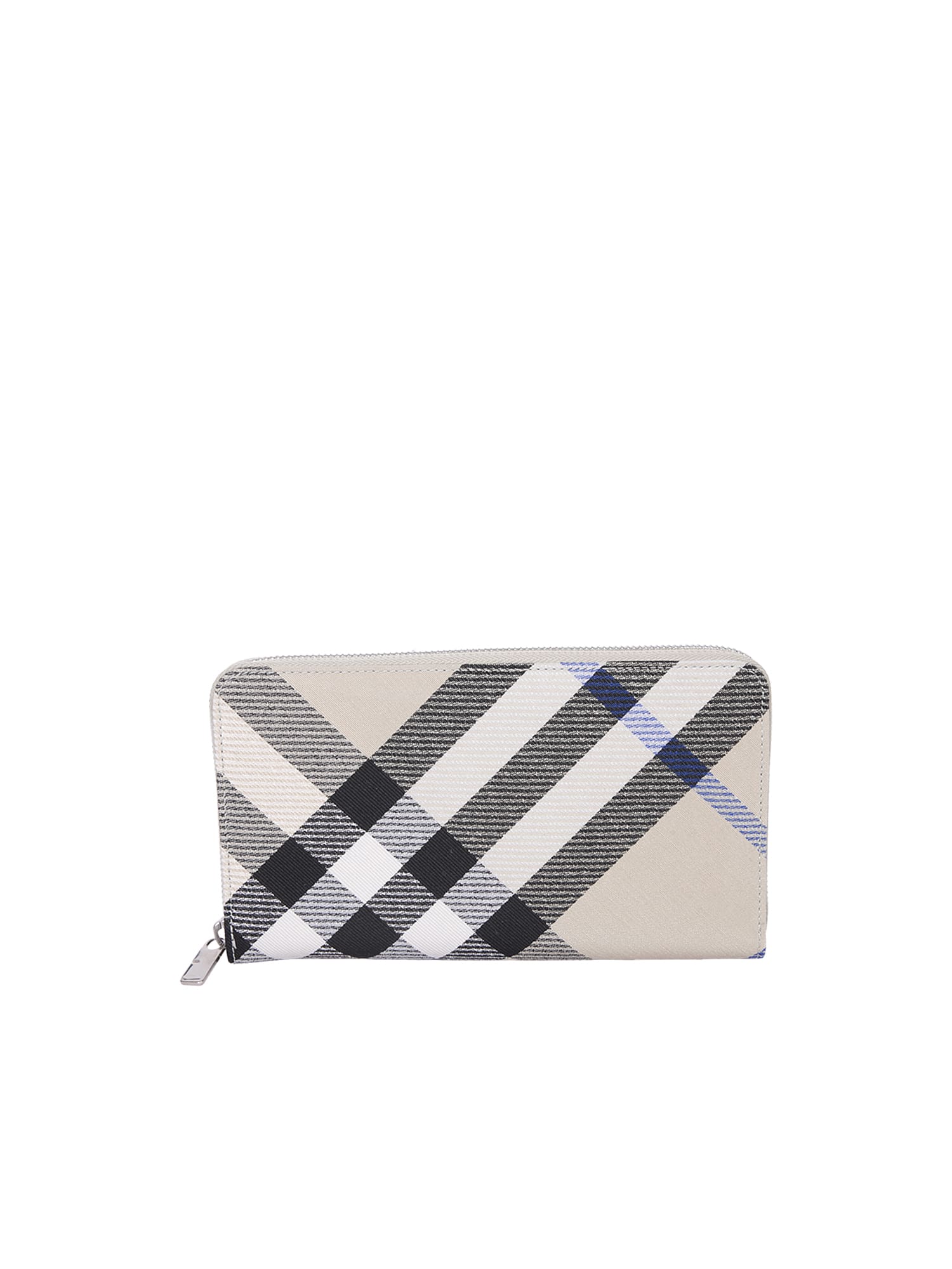 L Zip Check Wallet Ivory