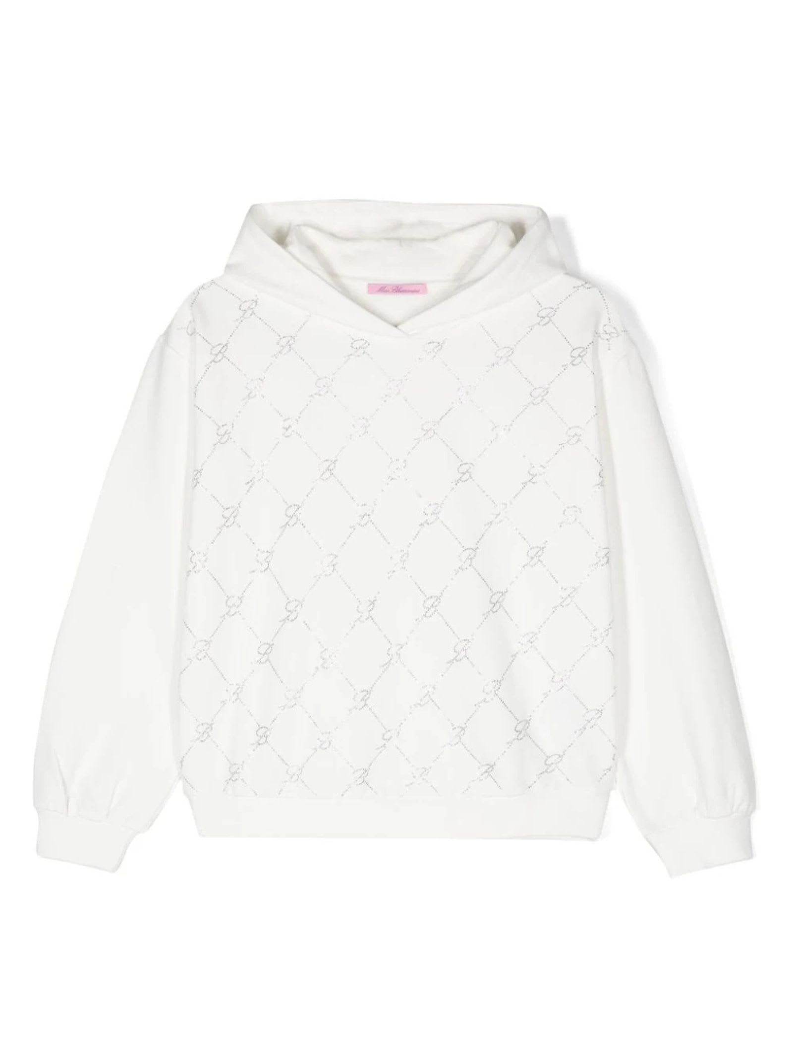 Shop Miss Blumarine Sweaters White