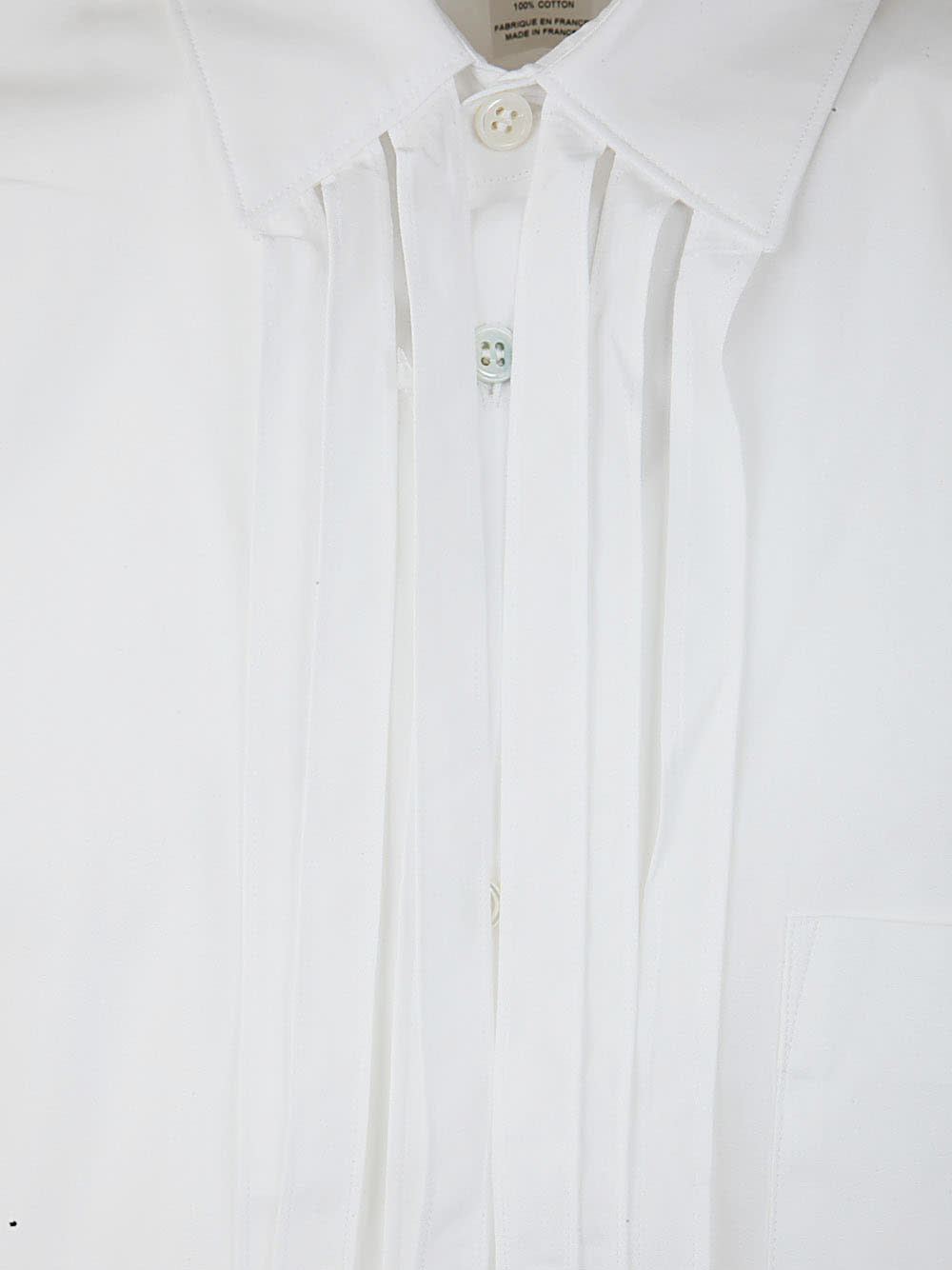 Shop Comme Des Garçons Shirt Mens Shirt Woven In White