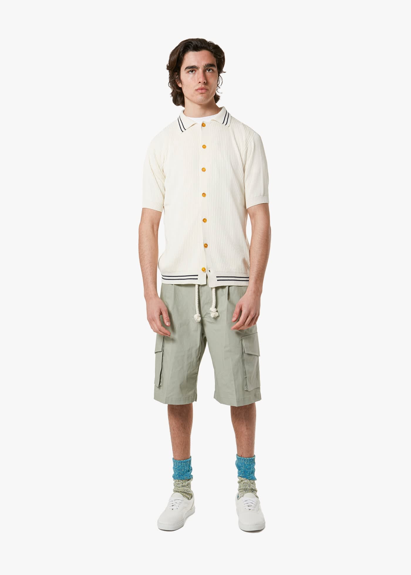 Doppiaa Aagar Knitted Poloshirt