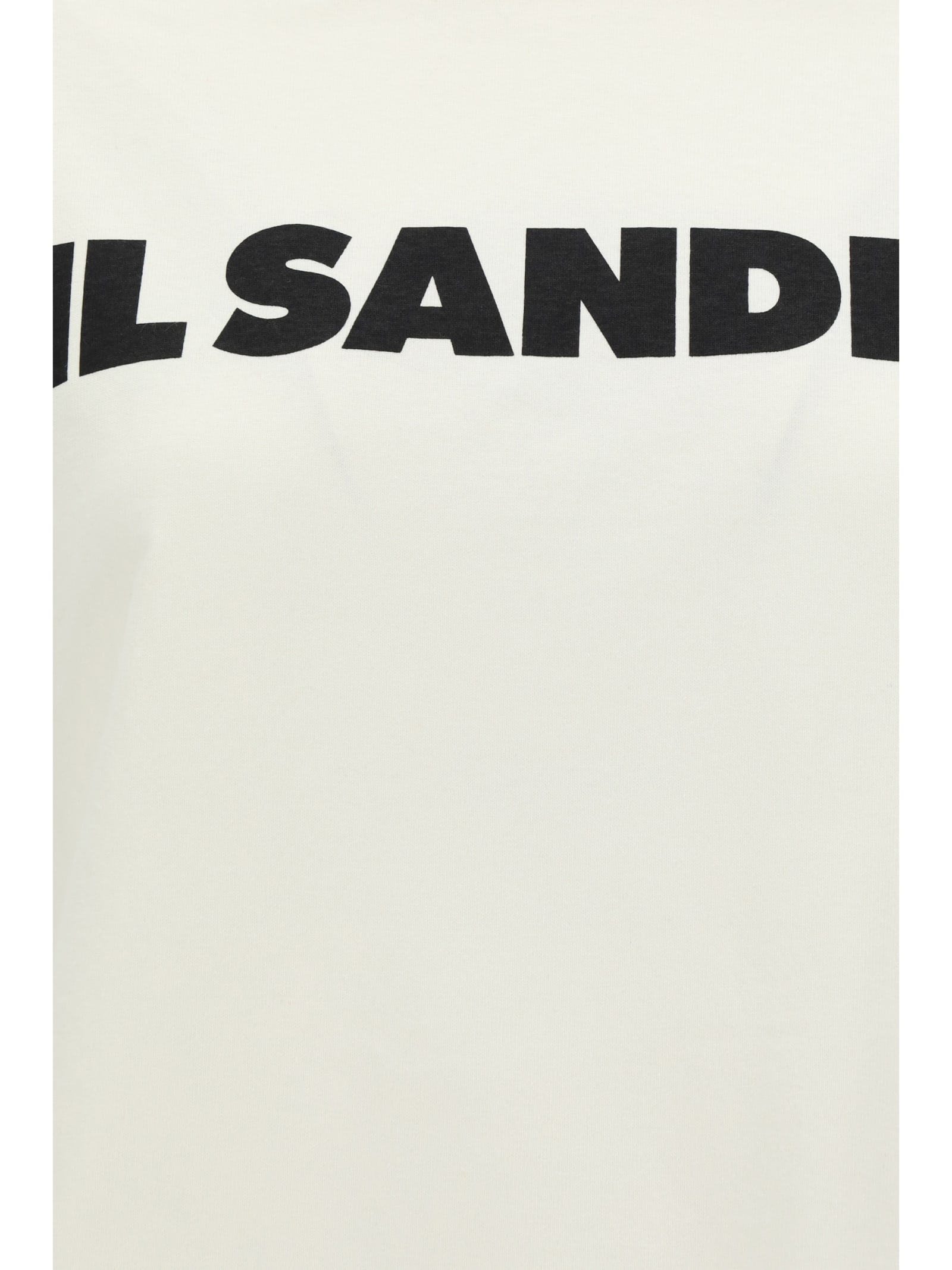 Shop Jil Sander Long Sleeve Jersey In Porcelain