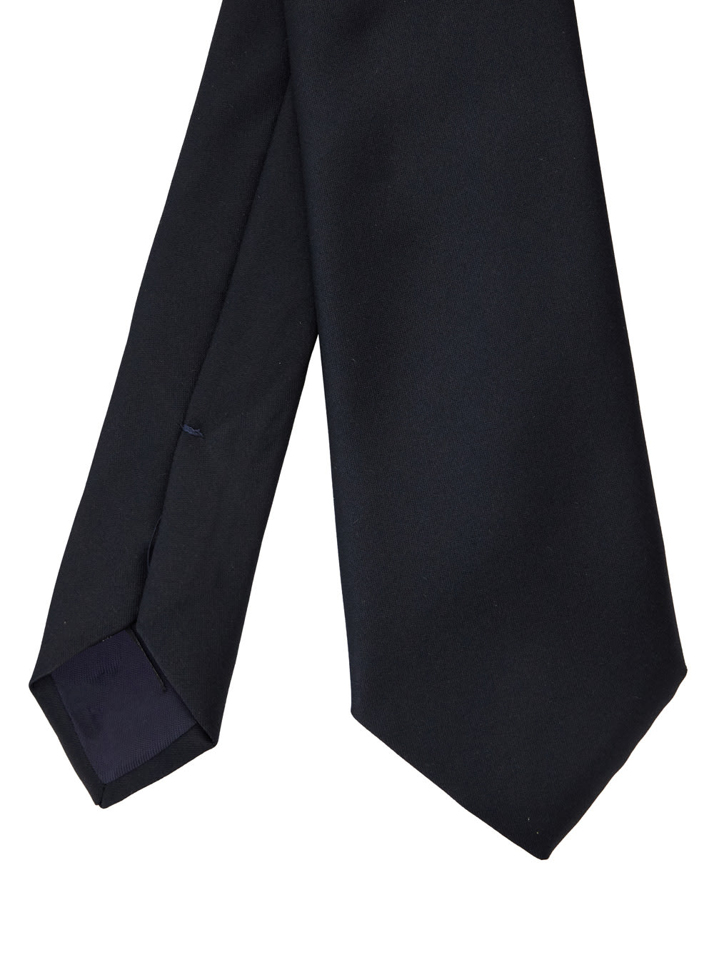 Tagliatore Blue Classic Tie In Fabric Man In Black
