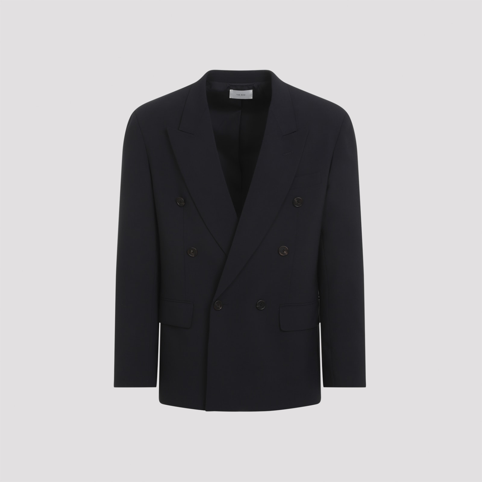 Shop The Row Marri Jacket In Drn Dark Navy