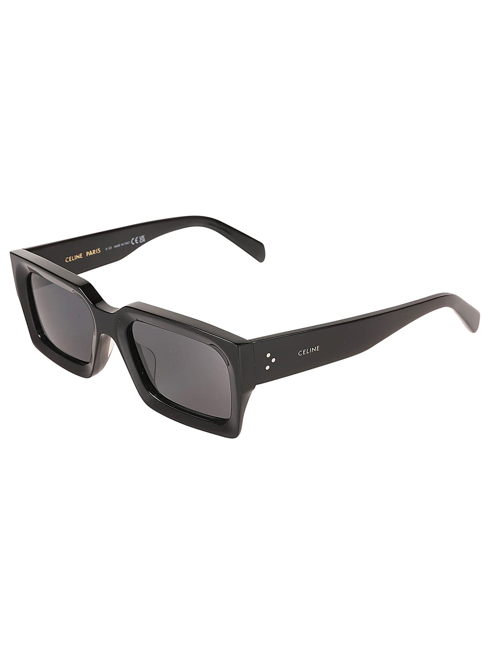 Shop Celine Cl40280u Sunglasses In 01a - Black