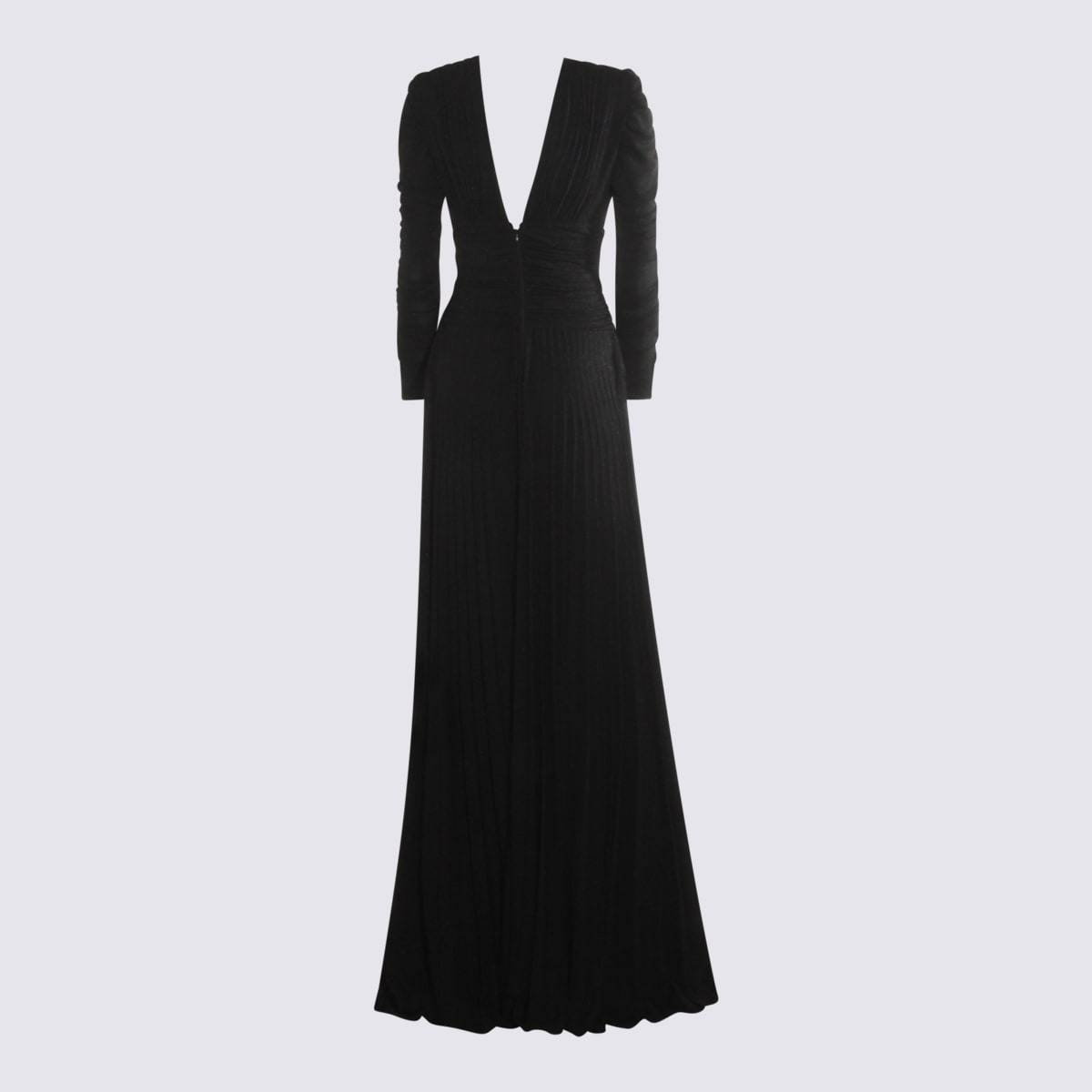 Elisabetta Franchi Black Dress In Black