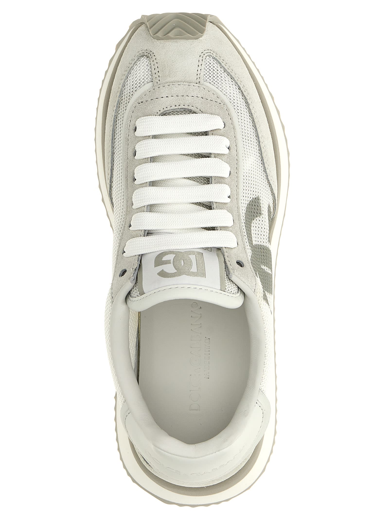 Shop Dolce & Gabbana Dg Cushion Sneakers In White