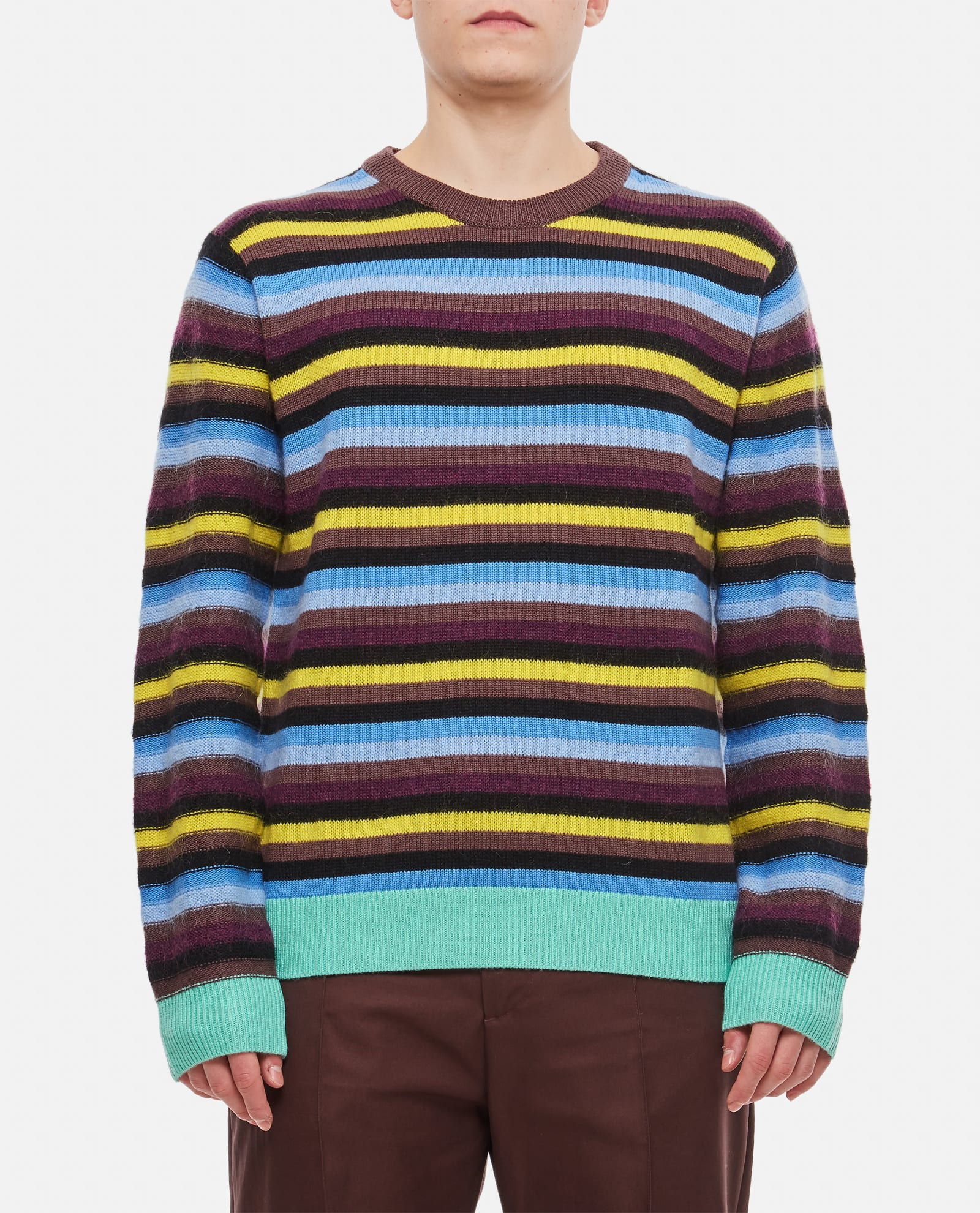 Wool-mohair Blend Sweater Sweater