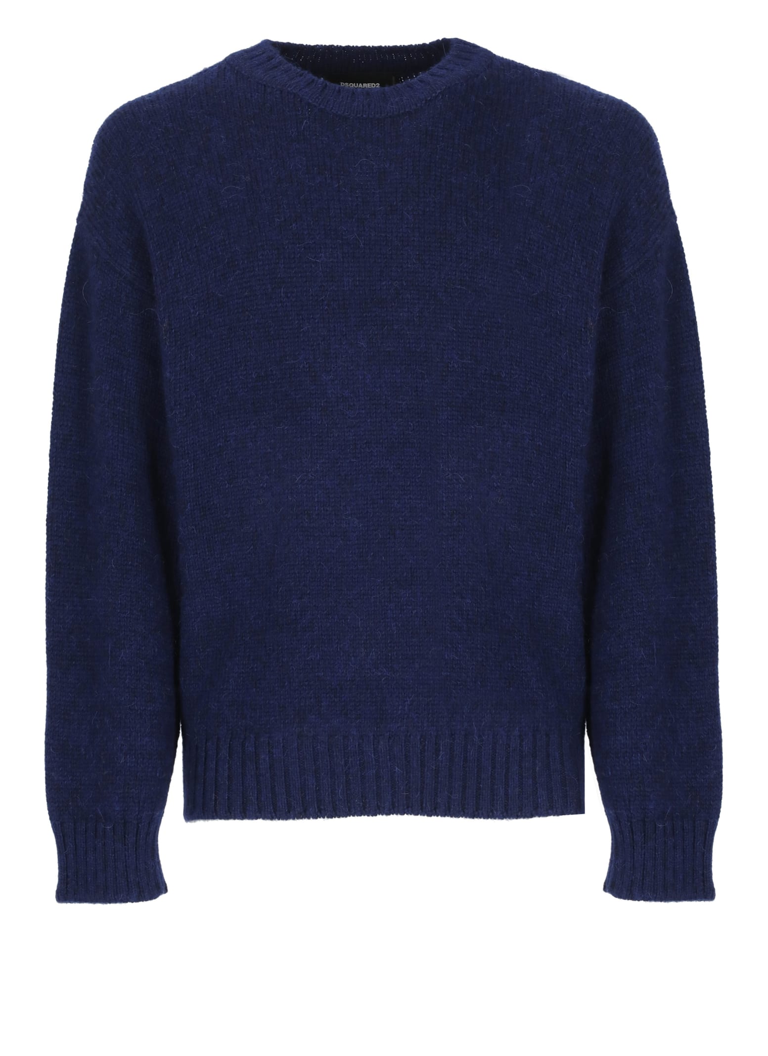 Shop Dsquared2 Alpaca Sweater In Blue