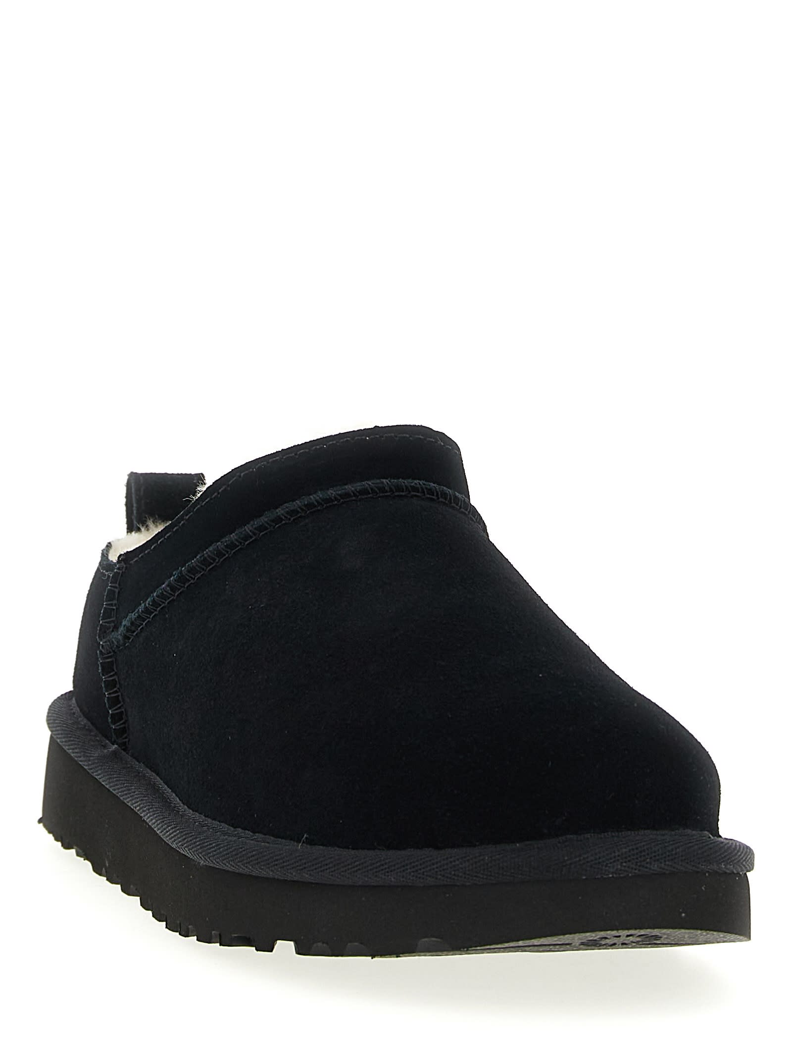 Ugg Classic Micro Ankle Boots In Black