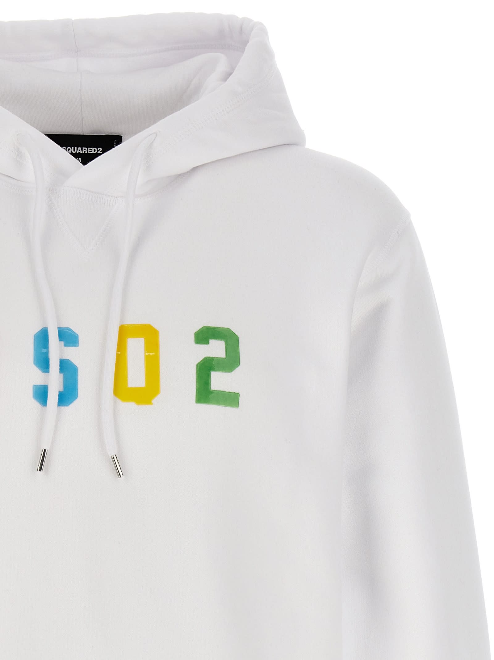 Shop Dsquared2 Cool Fit Hoodie In White