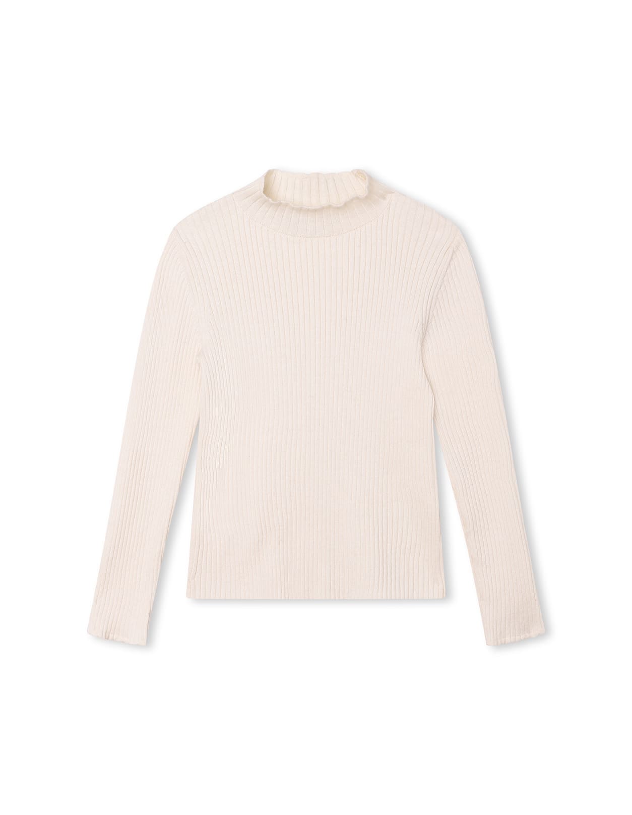 Shop Chloé Ivory Ribbed Knitted Pullover In Avorio