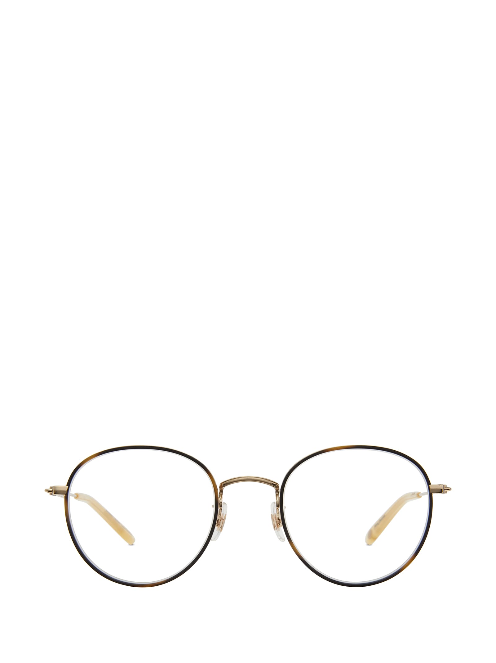 Shop Garrett Leight Paloma Tiger Eye-gold-toffee Glasses