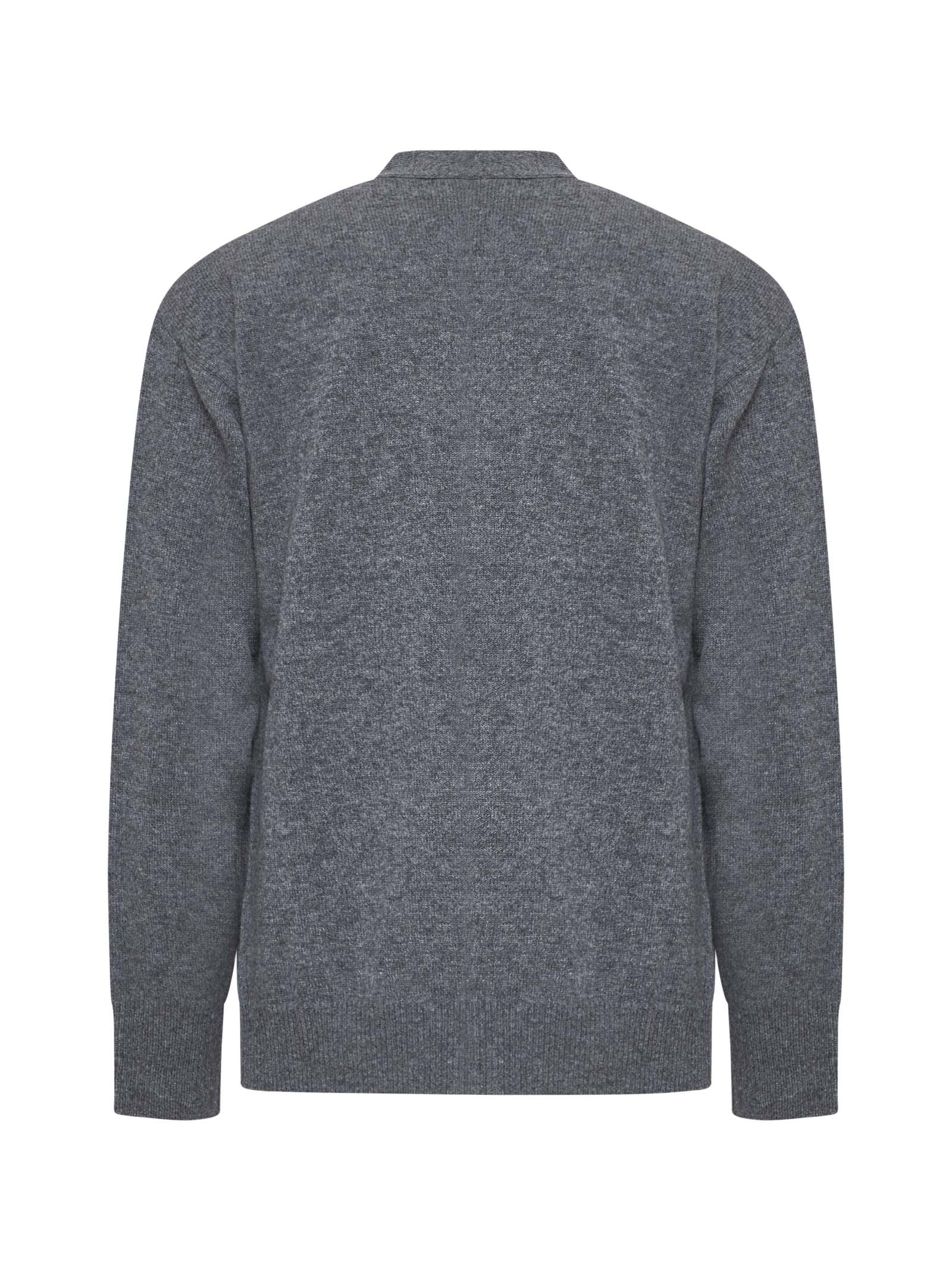 Shop Roberto Collina Cardigan In Grey