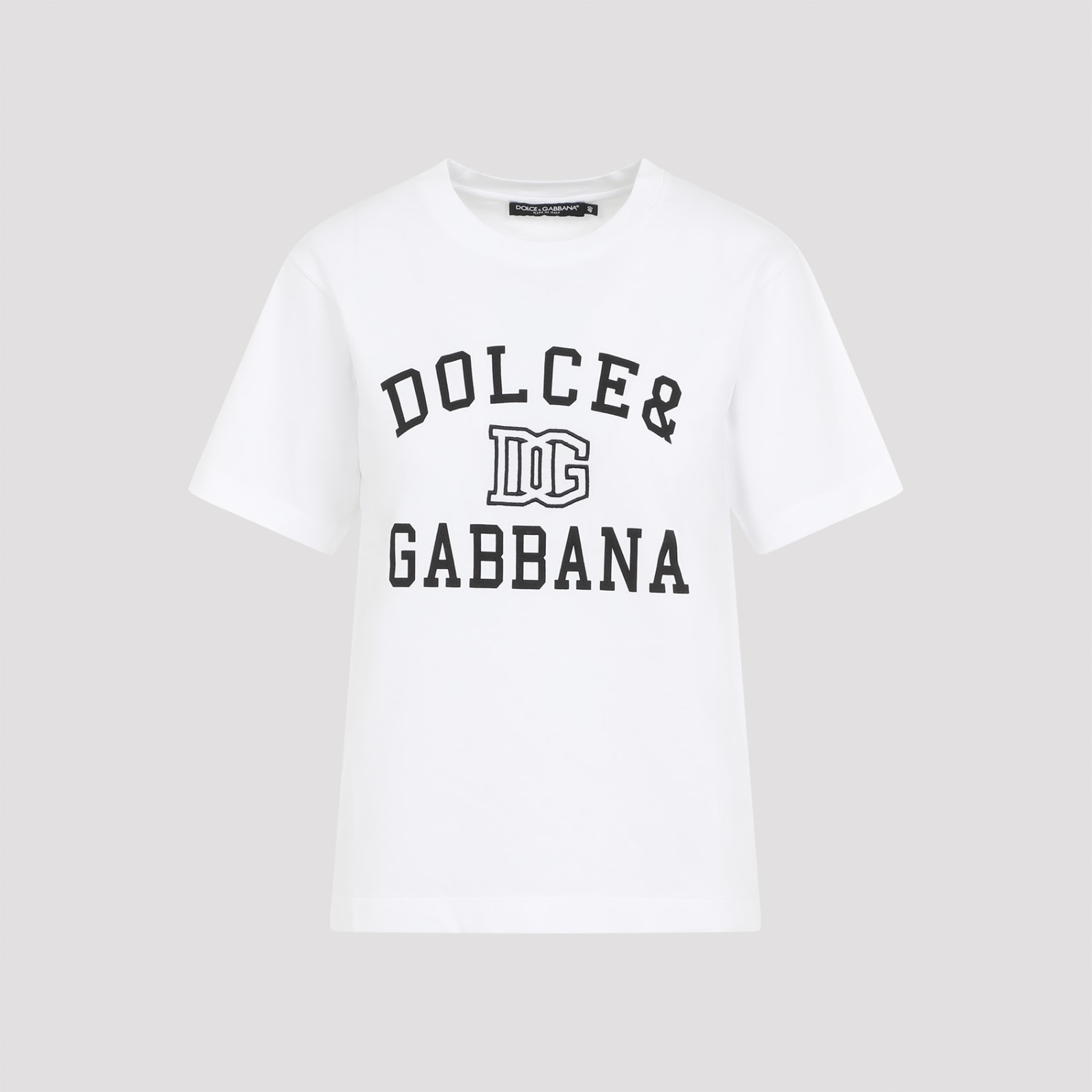 Shop Dolce & Gabbana T-shirt In Bianco Ottico