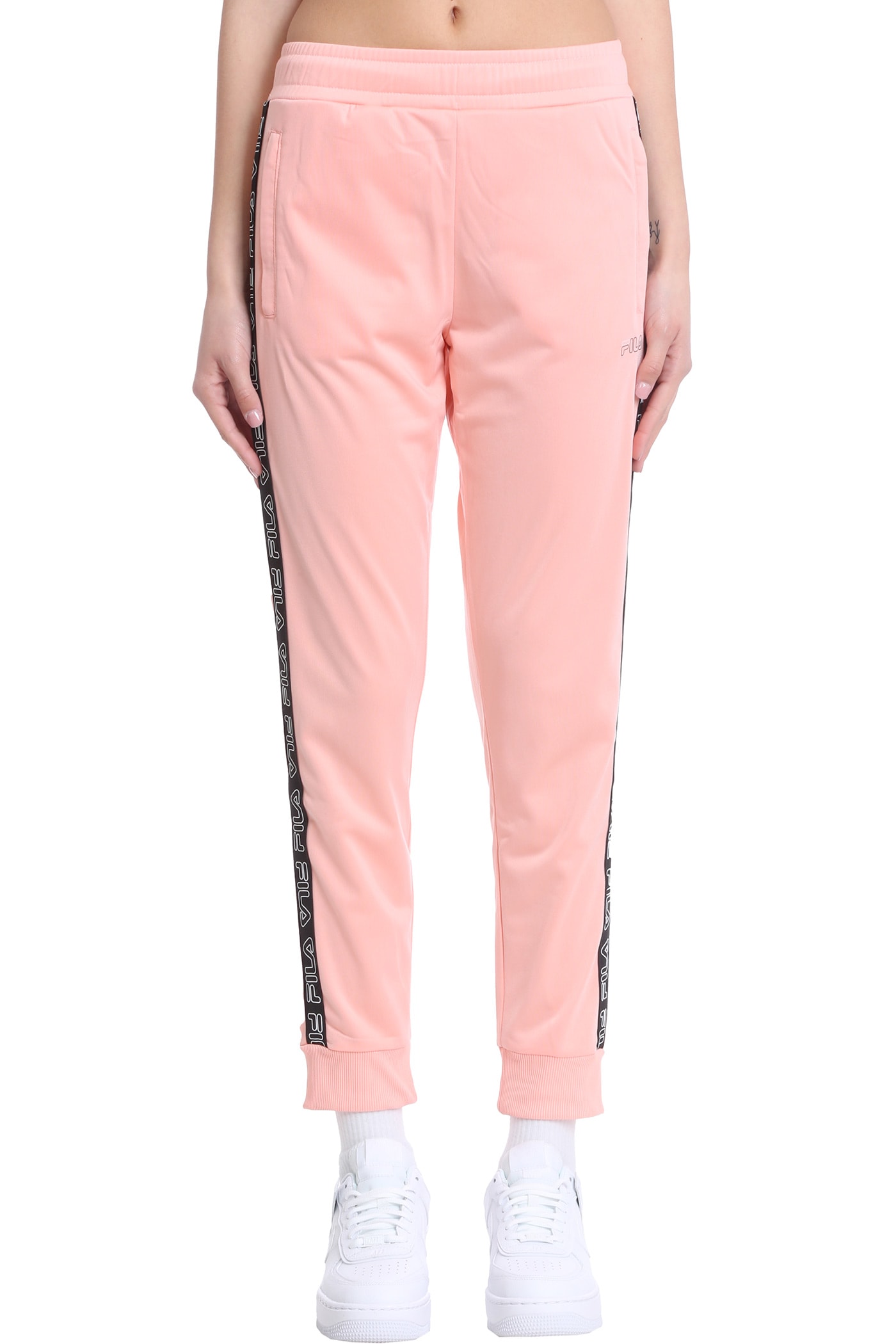 Fila Jacoba Pants In Rose-pink Synthetic Fibers