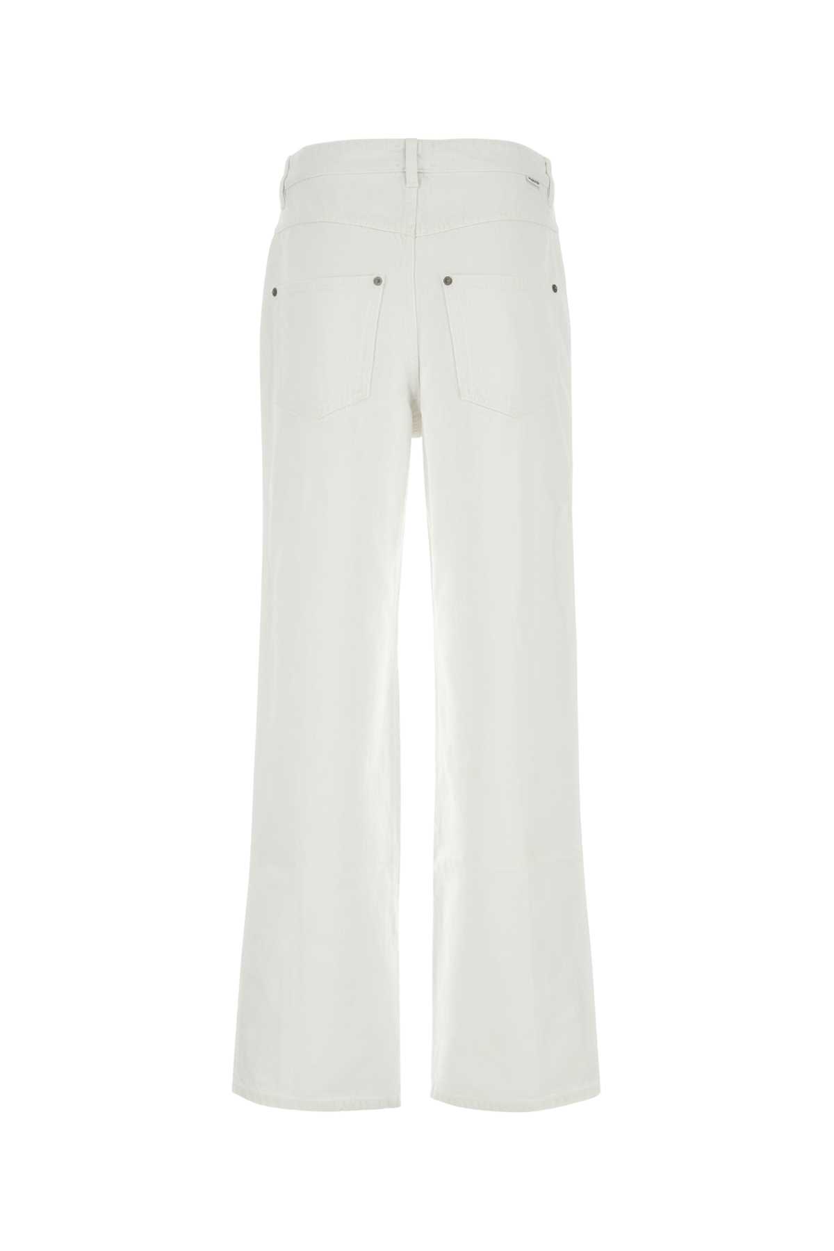 Marant Etoile White Denim Valeria Jeans