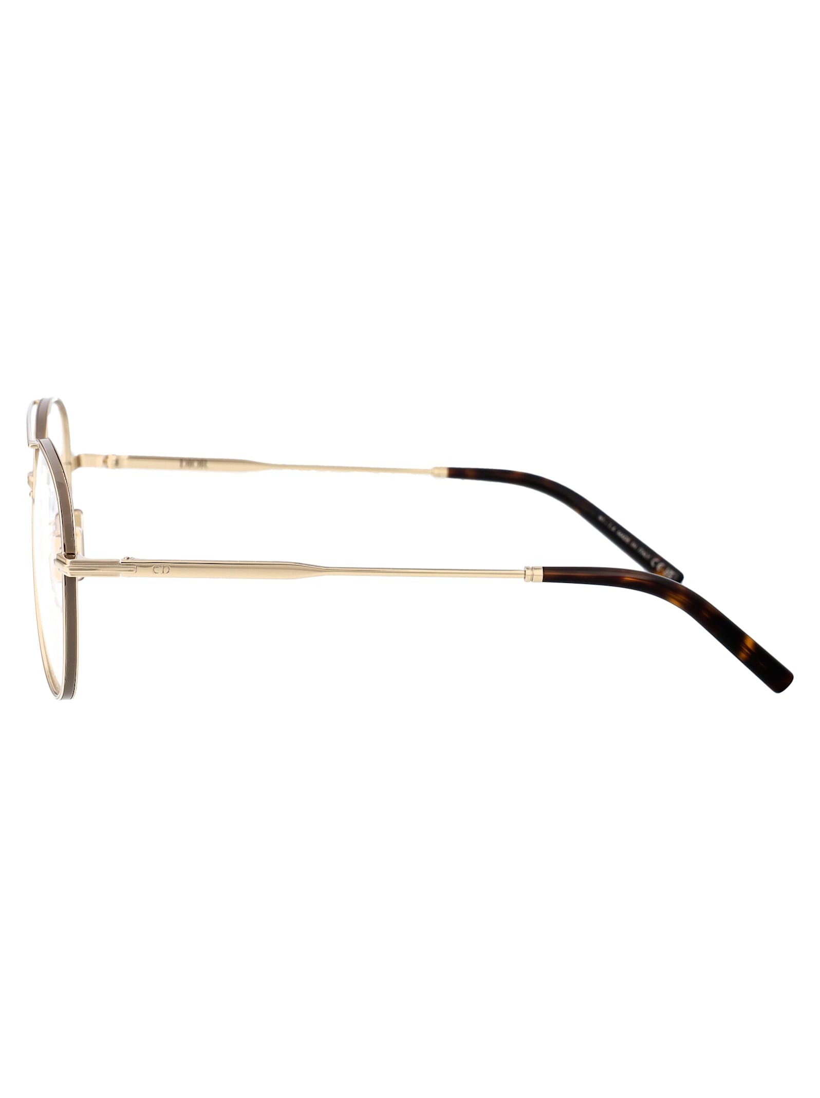 Shop Dior Blacksuito A2u Glasses In C000 Gold/other