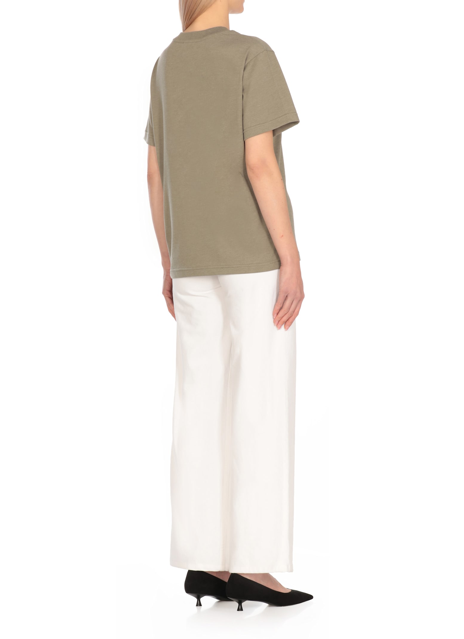 Apc T-shirt With Logo In Green