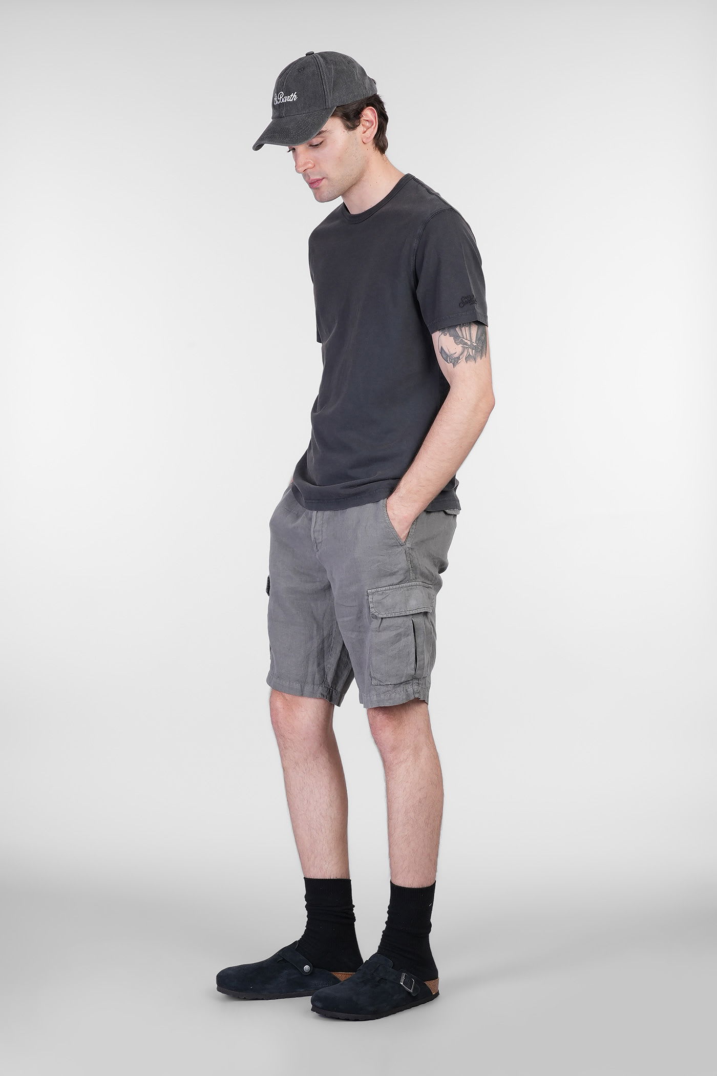 Mc2 Saint Barth Dover L T-shirt In Black Cotton In Black