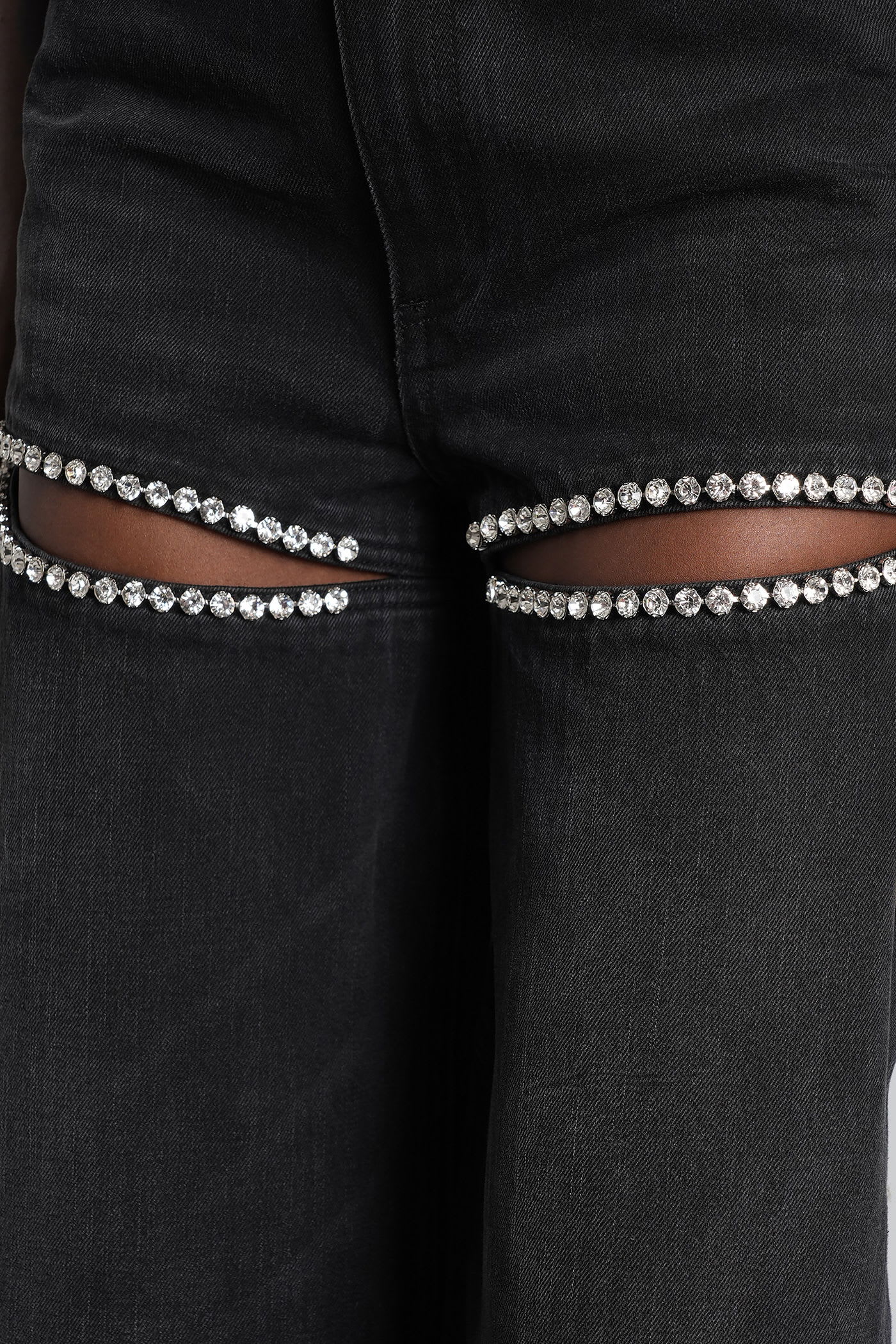 Area Jeans In Black Denim In Black