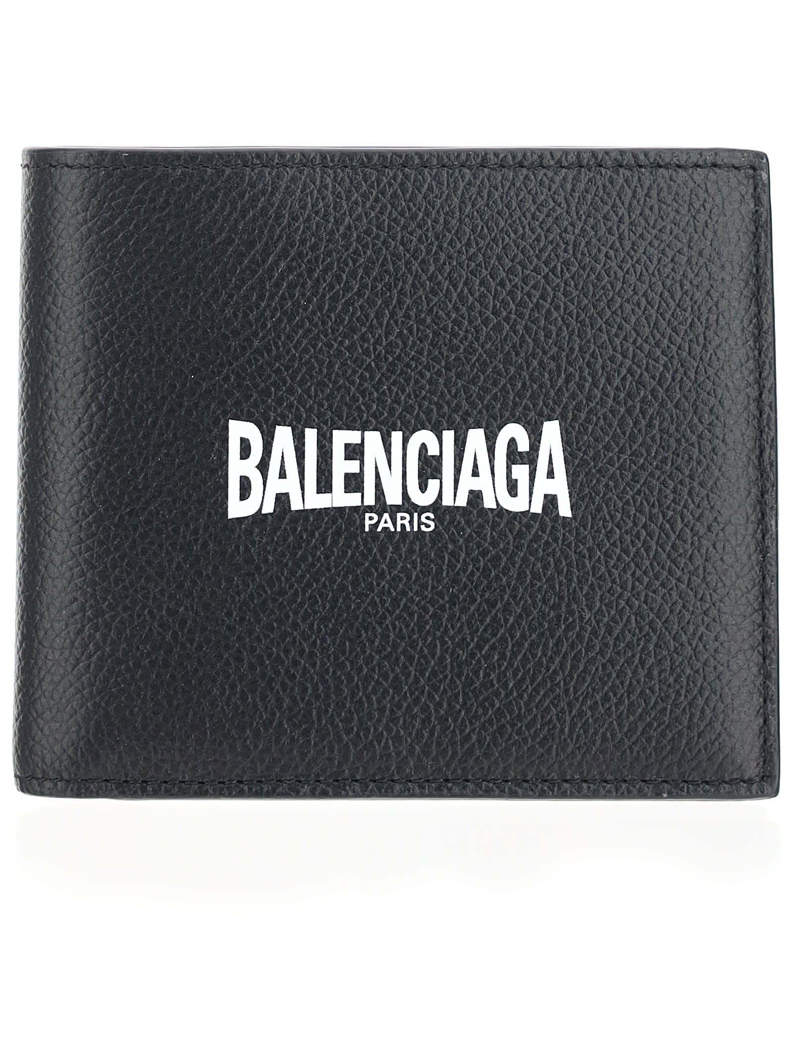 Balenciaga Logo Print Bifold Wallet